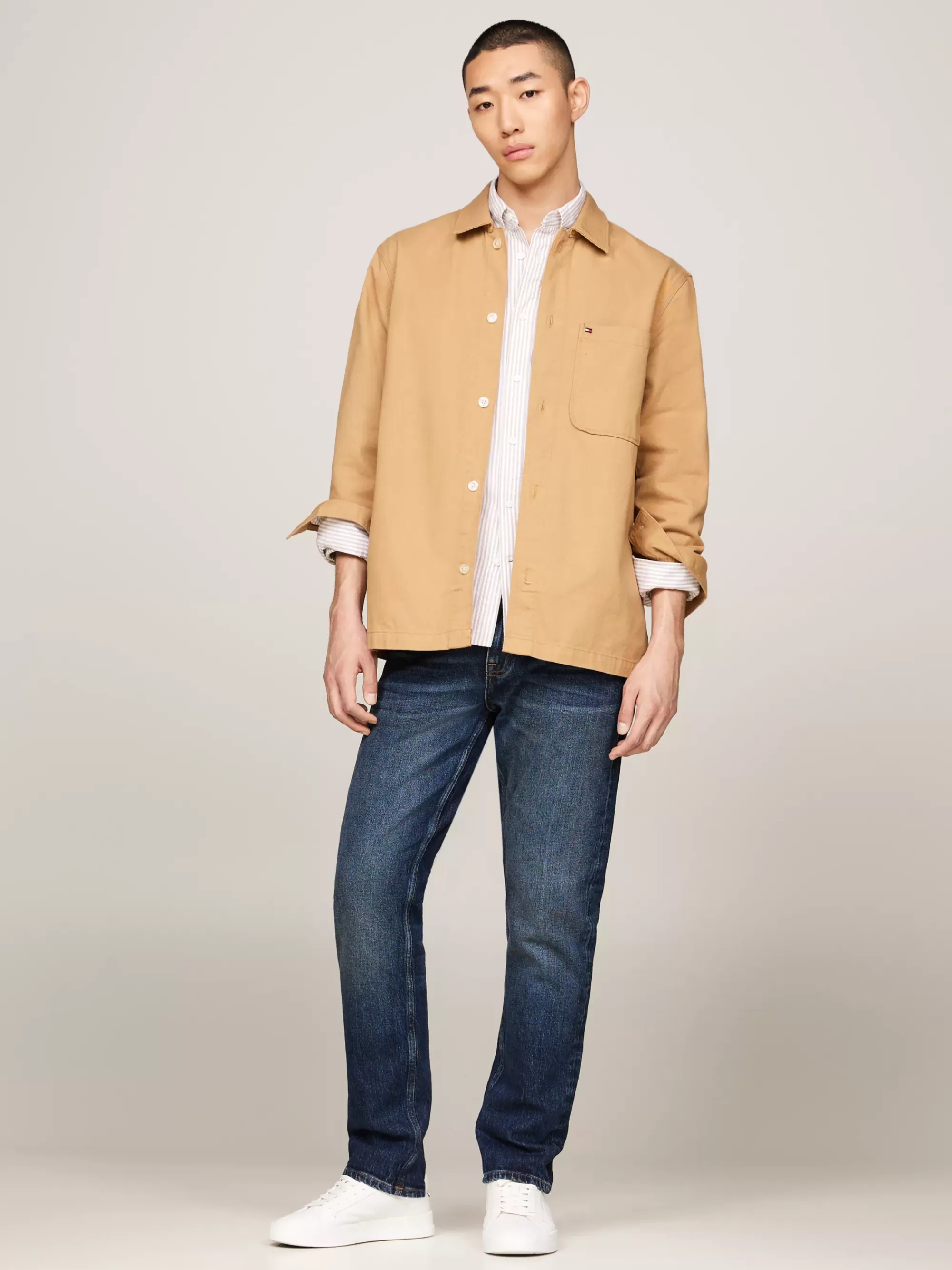 Jeans*Tommy Hilfiger Mercer Regular Whiskered Jeans BAXTER INDIGO