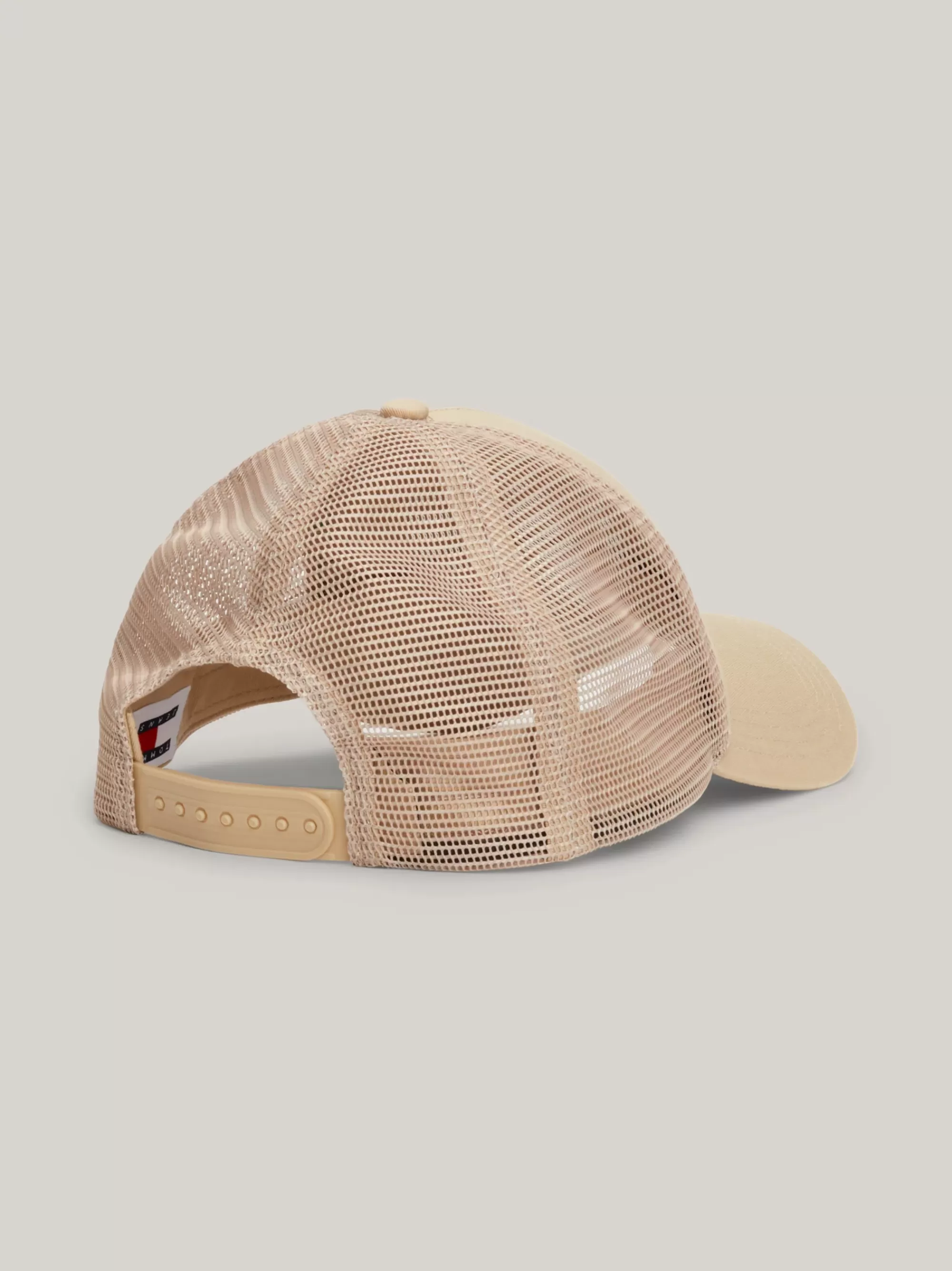 Petten | Mutsen, Handschoenen & Sjaals*Tommy Hilfiger Mesh Truckerpet Met Verlengde Vlag GENTLE GOLD