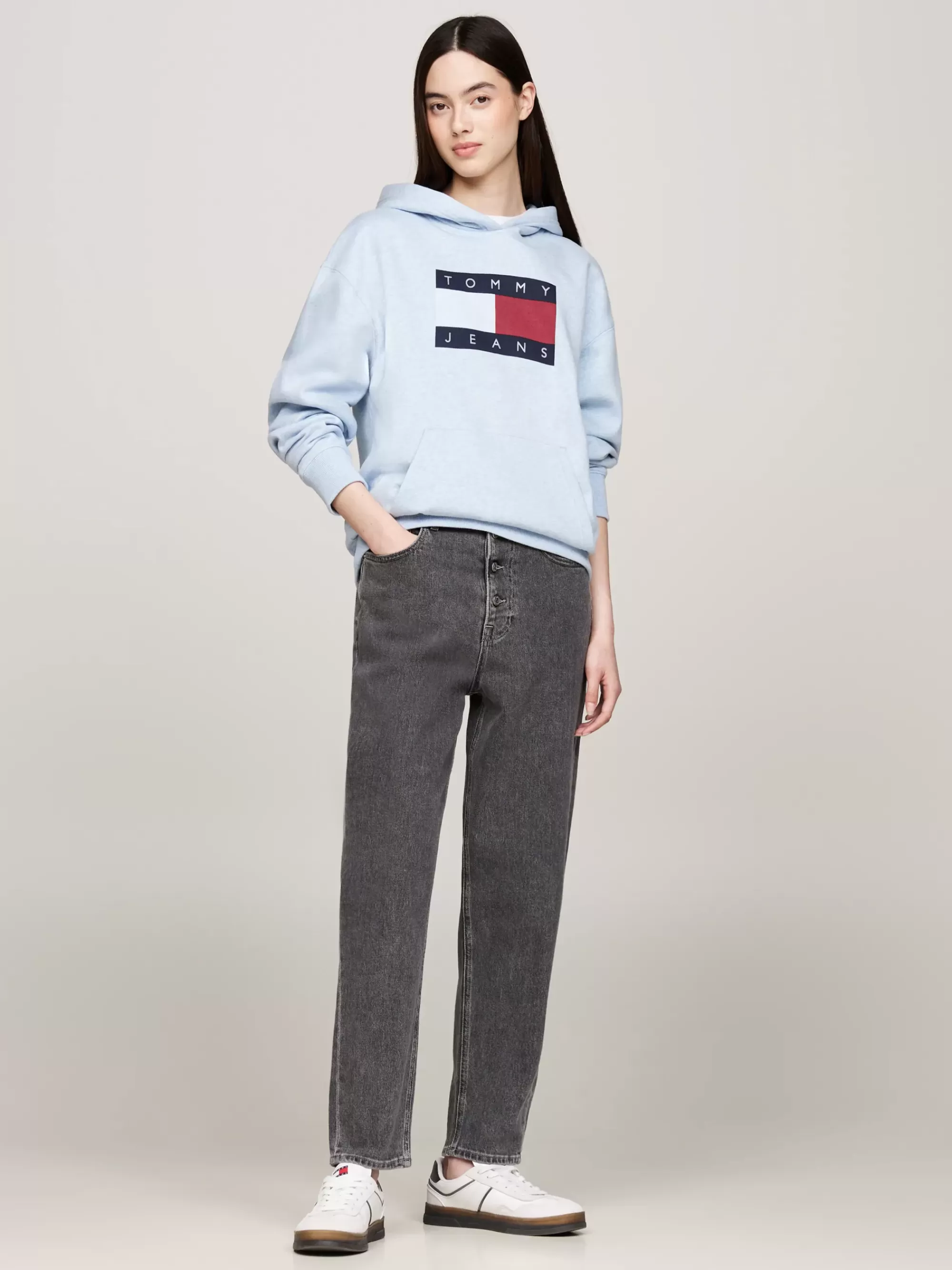 Jeans*Tommy Hilfiger Mom Tapered Ultrahigh Rise Jeans DENIM BLACK