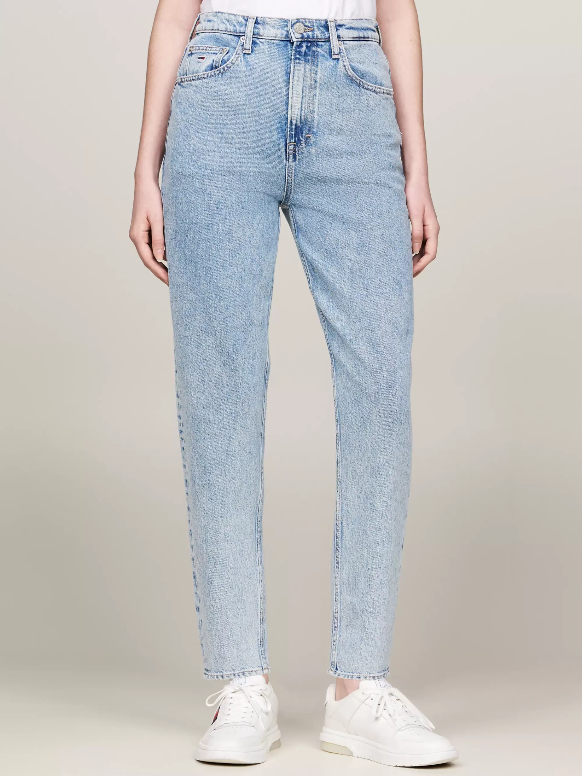 Jeans*Tommy Hilfiger Mom Ultra High Rise Tapered Jeans DENIM LIGHT