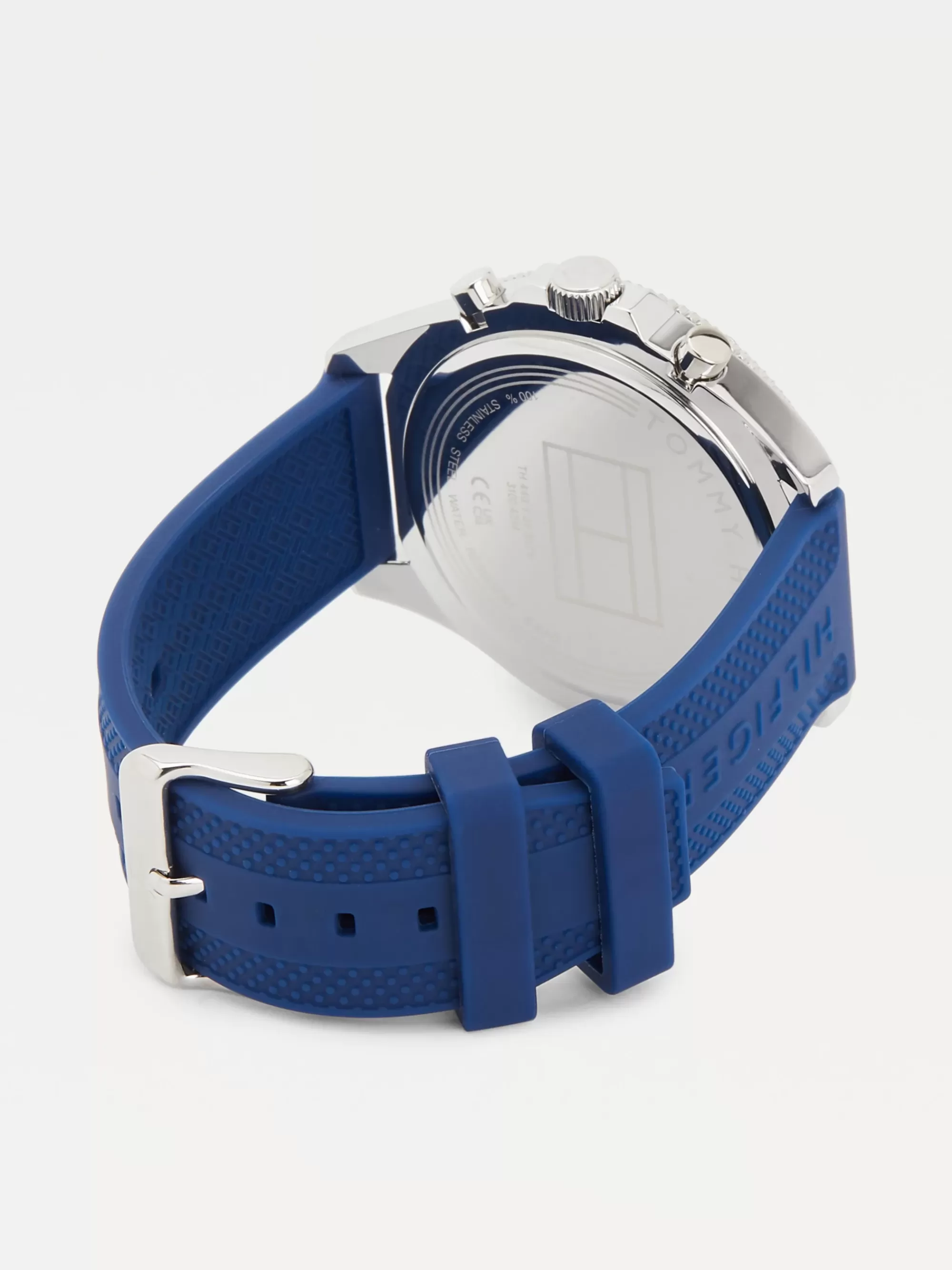 Horloges*Tommy Hilfiger Multifunctioneel Horloge Met Siliconen Band BLUE