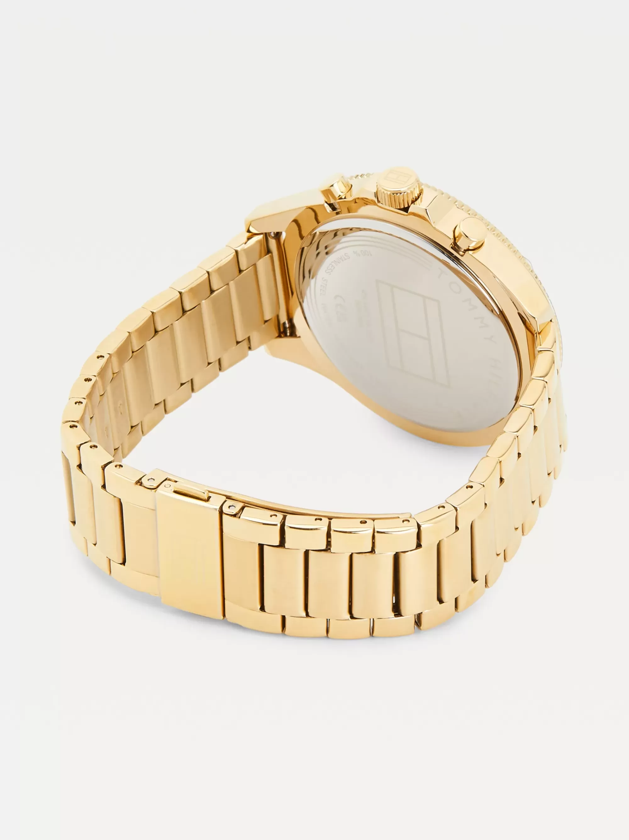 Horloges*Tommy Hilfiger Multifunctioneel Verguld Horloge YELLOW GOLD