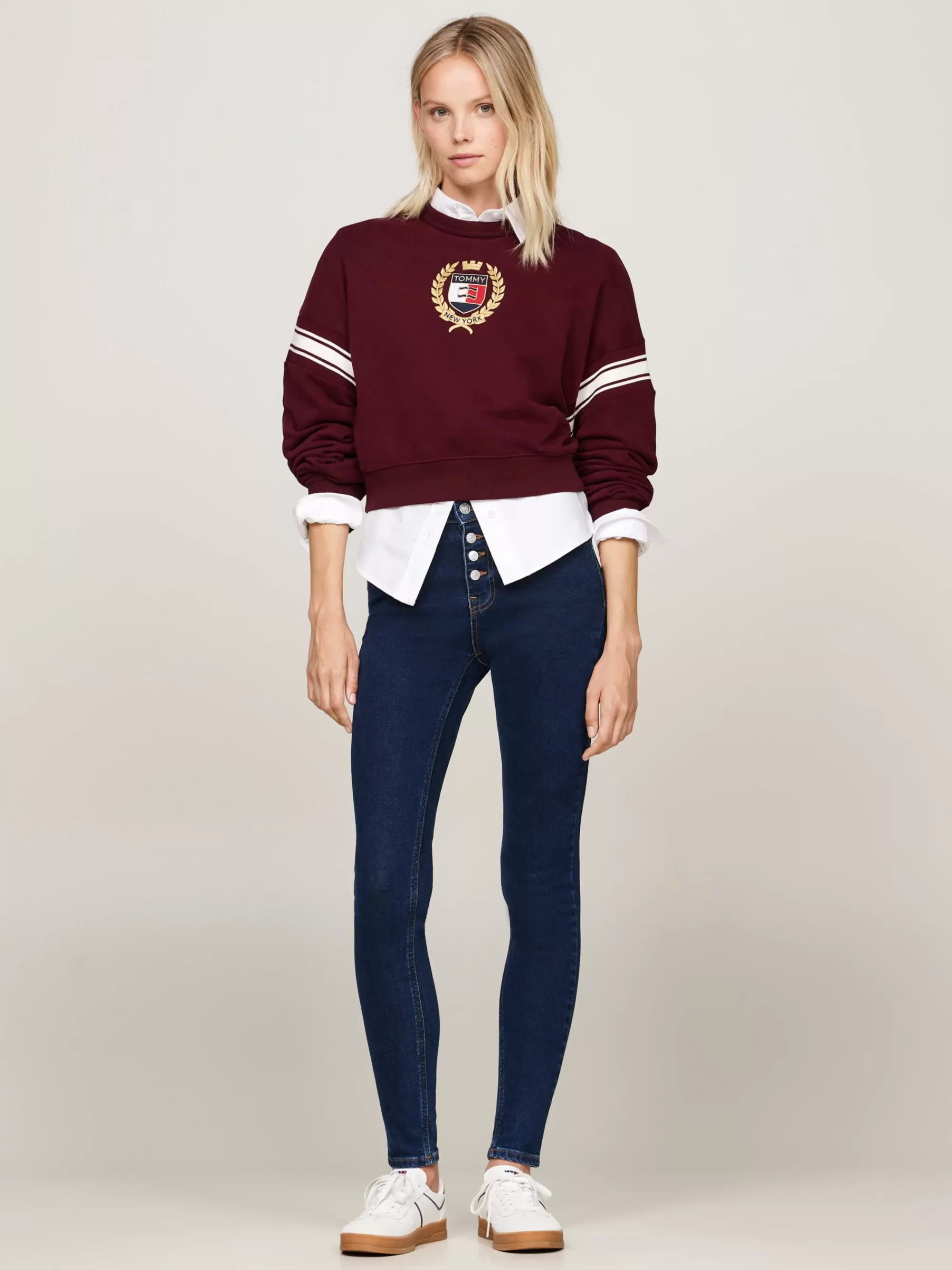 Jeans*Tommy Hilfiger Nora Mid Rise Skinny Jeans DENIM DARK