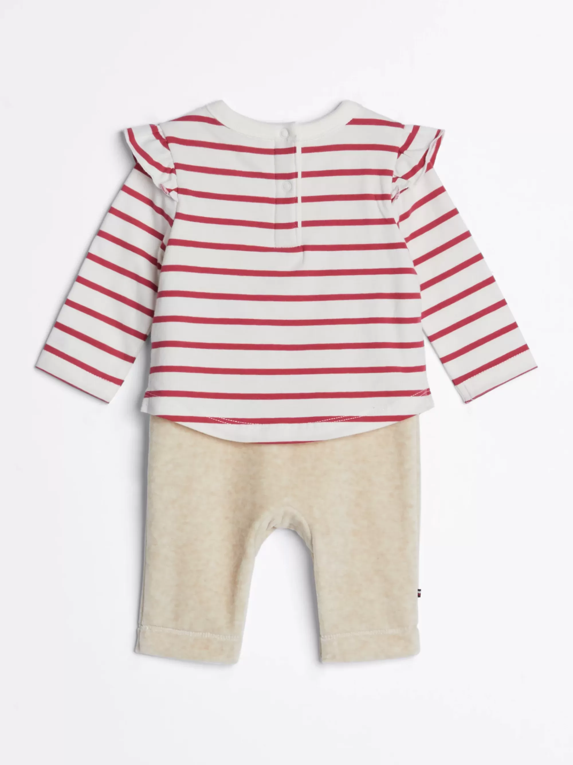 Meisjes | Jongens*Tommy Hilfiger One-piece Outfit Met Strepen HERITAGE PINK STRIPE