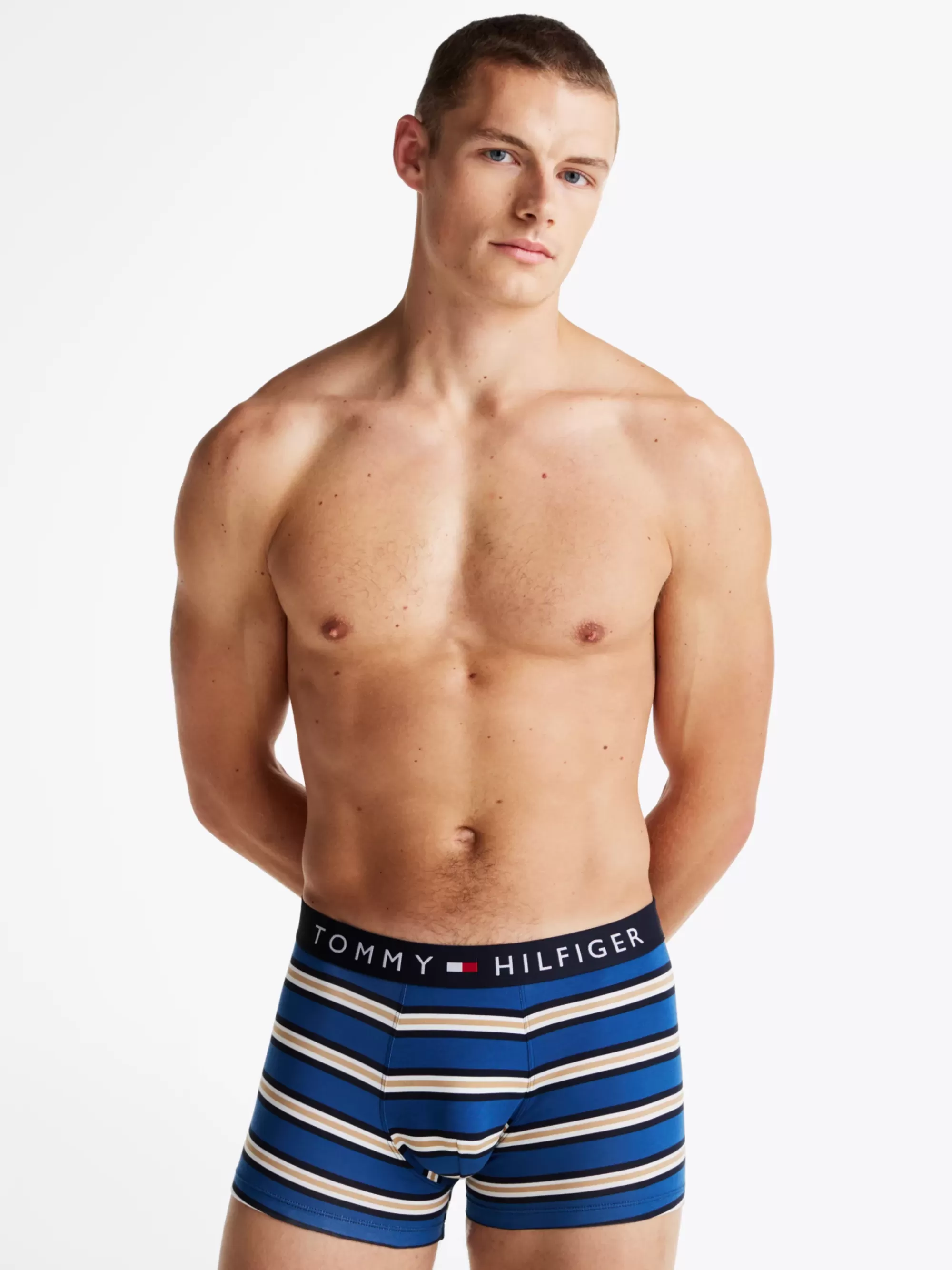 Boxers | Ondergoed*Tommy Hilfiger Original Boxershort Met Print BLANKET STRIPE DES SKY