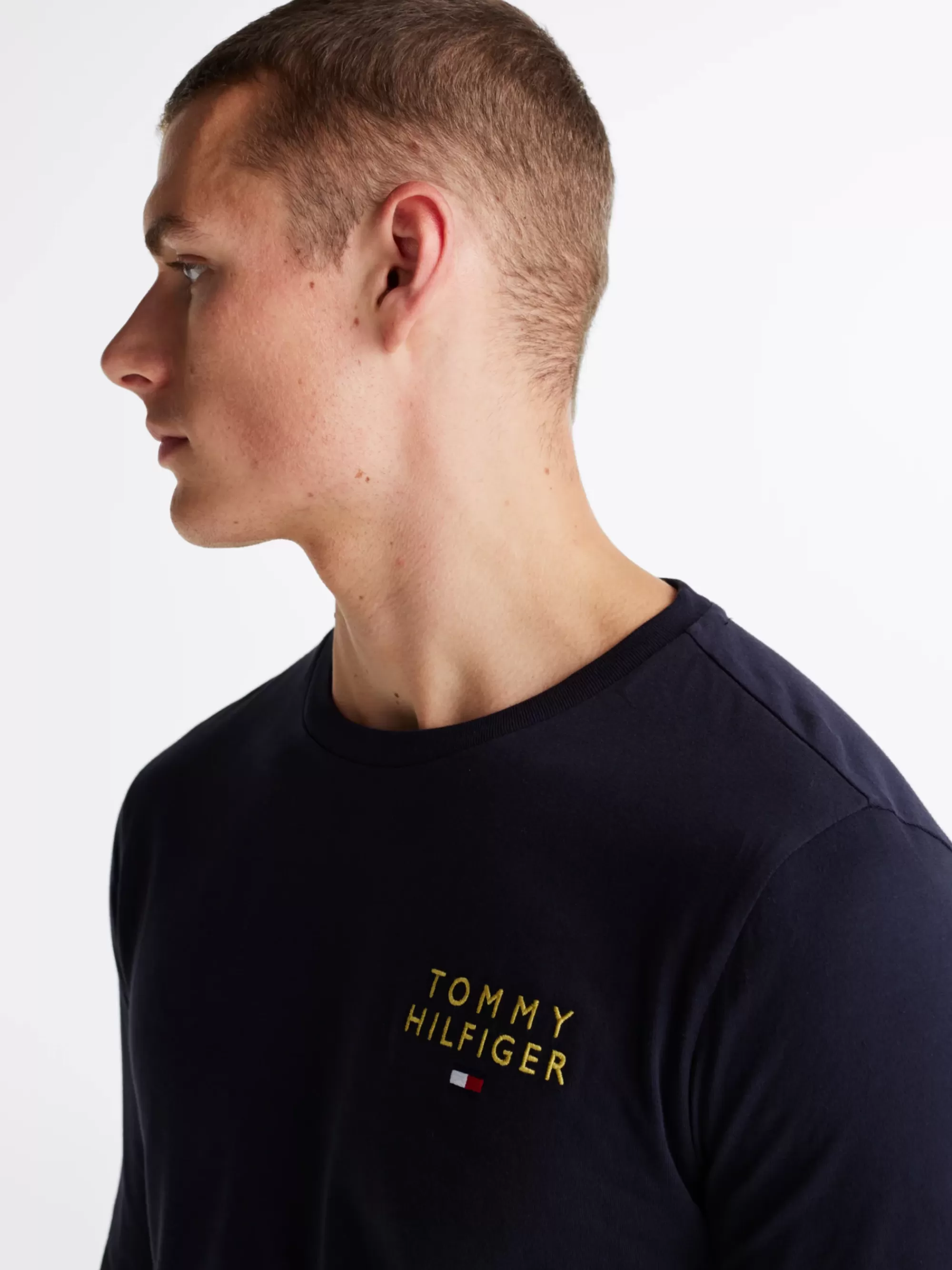 Loungewear*Tommy Hilfiger Original Longsleeve Lounge-T-shirt DESERT SKY