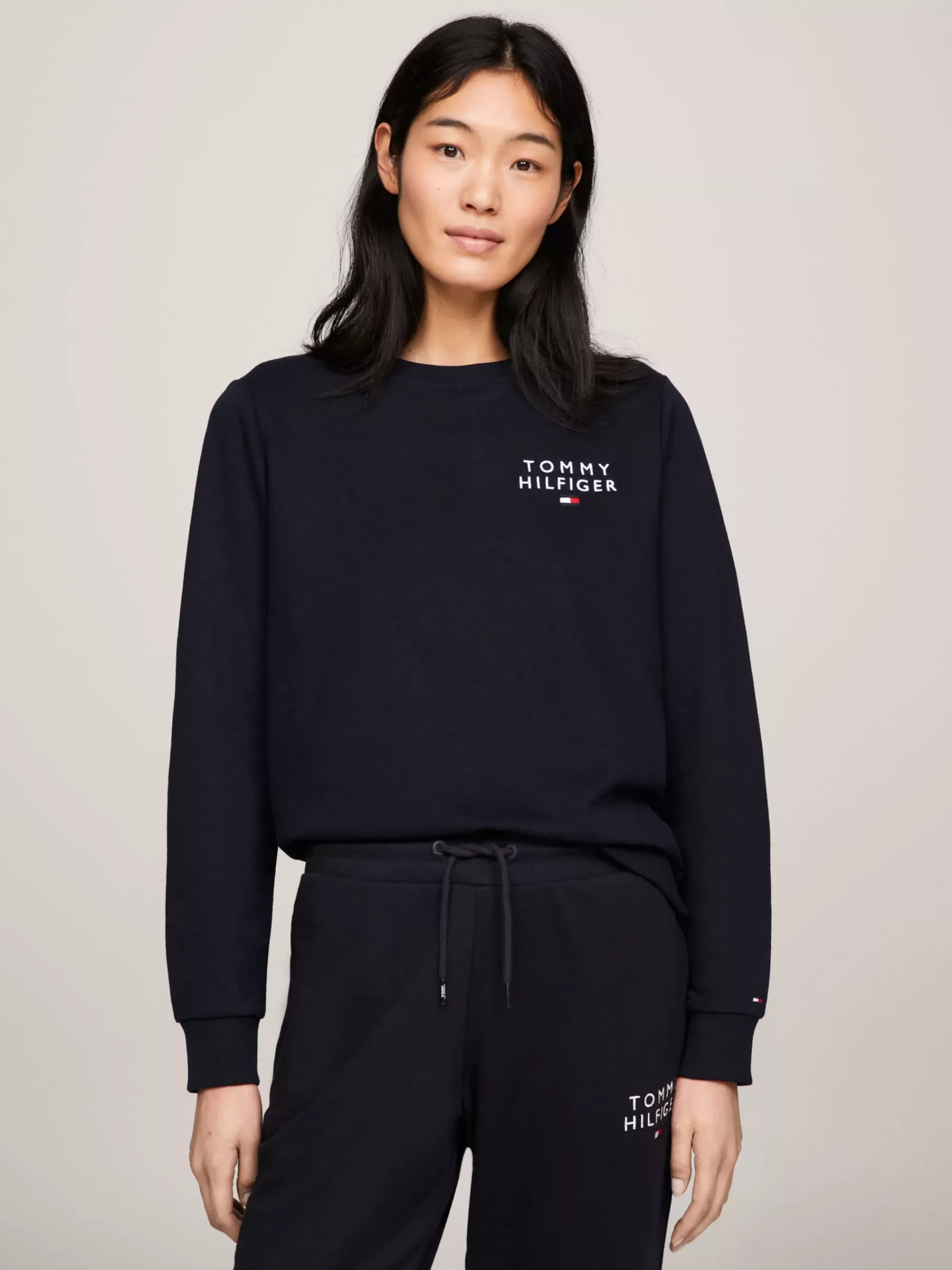 Loungewear*Tommy Hilfiger Original Lounge-sweatshirt Met Logo DESERT SKY