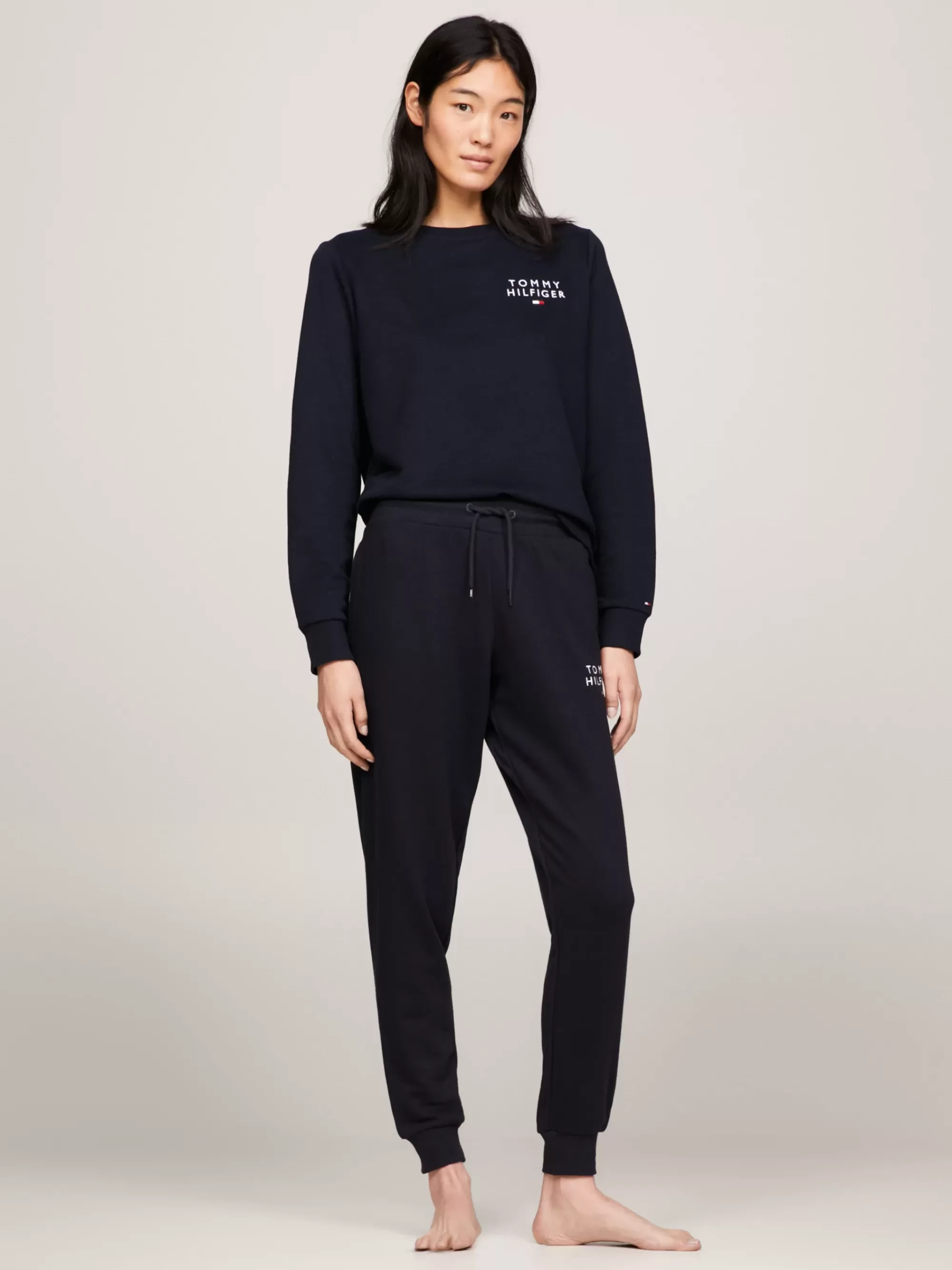 Loungewear*Tommy Hilfiger Original Lounge-sweatshirt Met Logo DESERT SKY