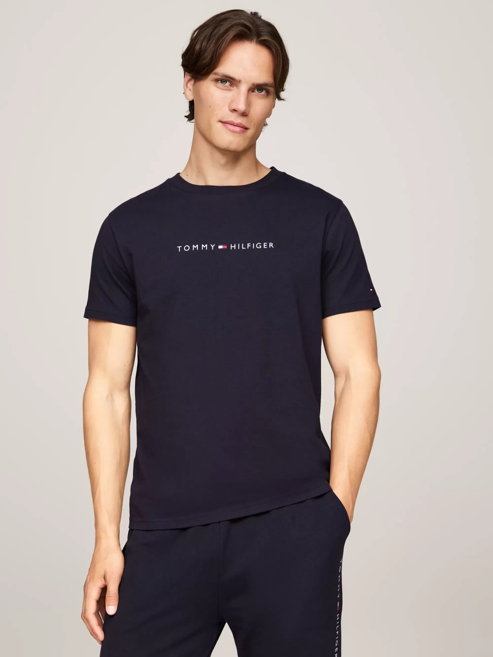 Loungewear*Tommy Hilfiger Original Lounge-T-shirt Met Logo DESERT SKY