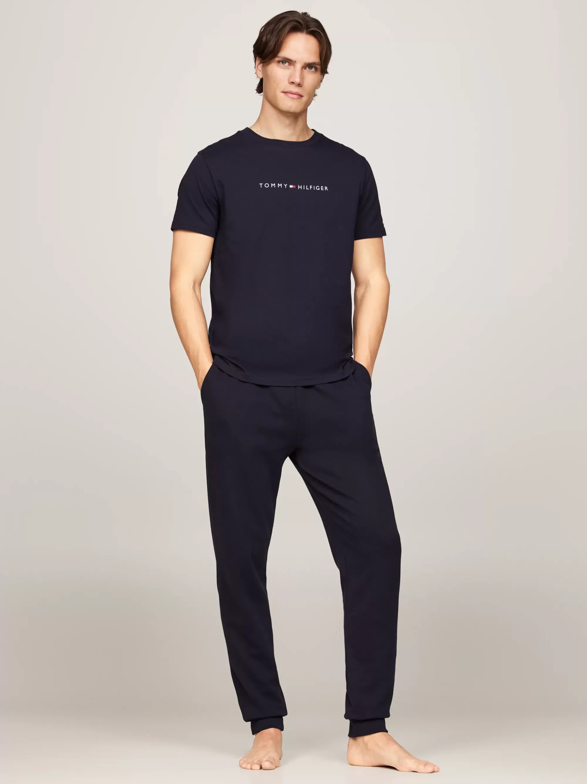 Loungewear*Tommy Hilfiger Original Lounge-T-shirt Met Logo DESERT SKY