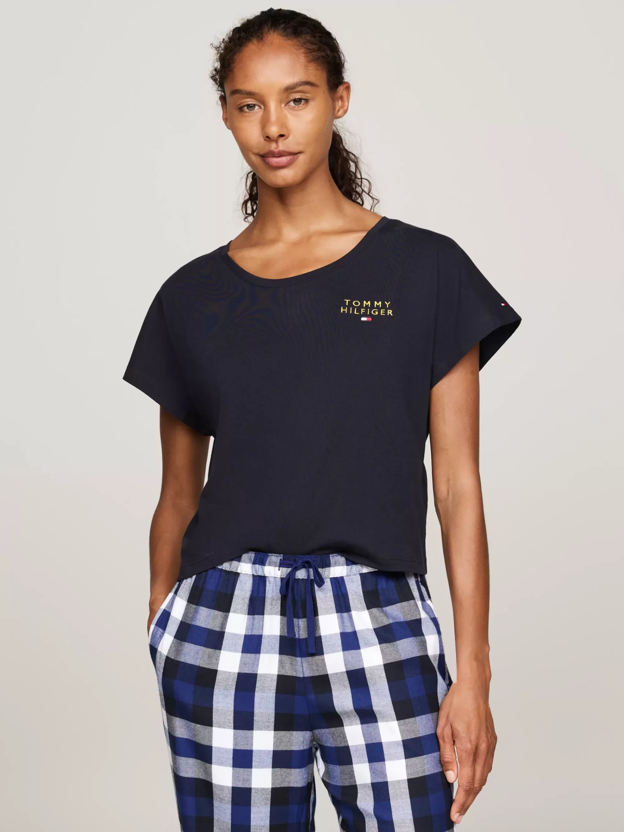Loungewear*Tommy Hilfiger Original T-shirt Met Logo DESERT SKY