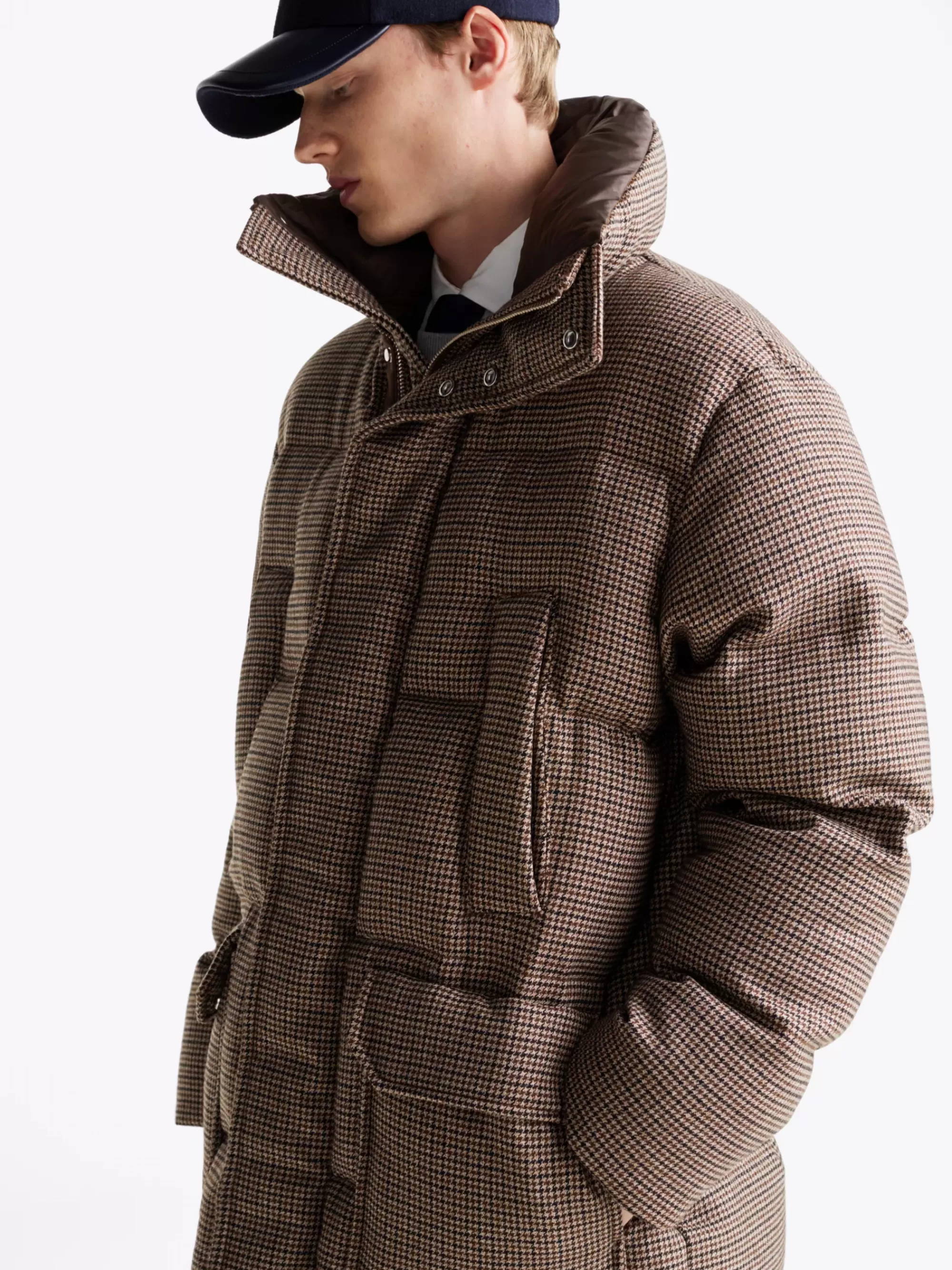 Jassen & Jacks*Tommy Hilfiger Oversized Pufferjack Met Capuchon BROWN