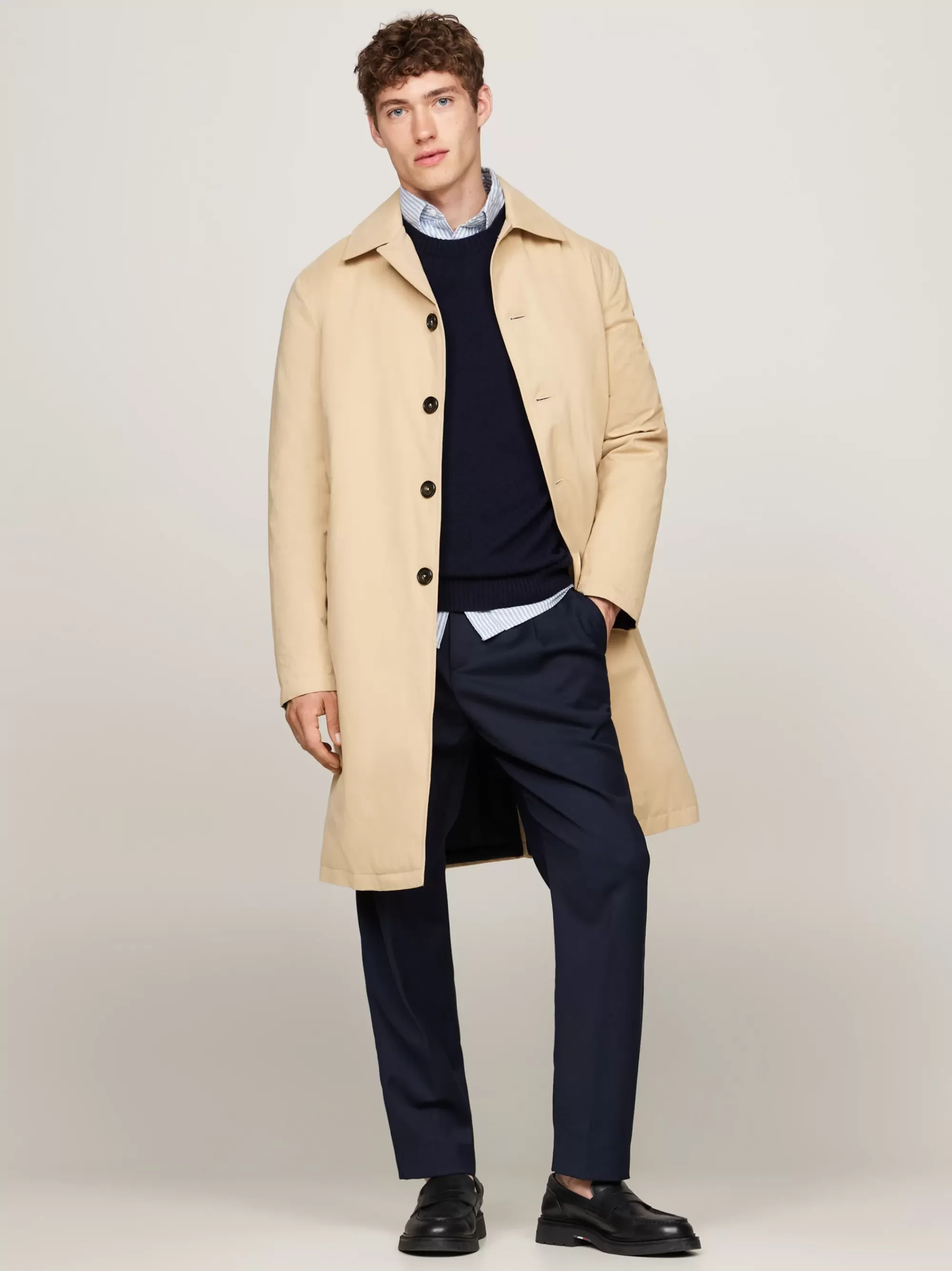 Pakken & Tailored | Jassen & Jacks*Tommy Hilfiger Padded Jas Met Kraag BEIGE