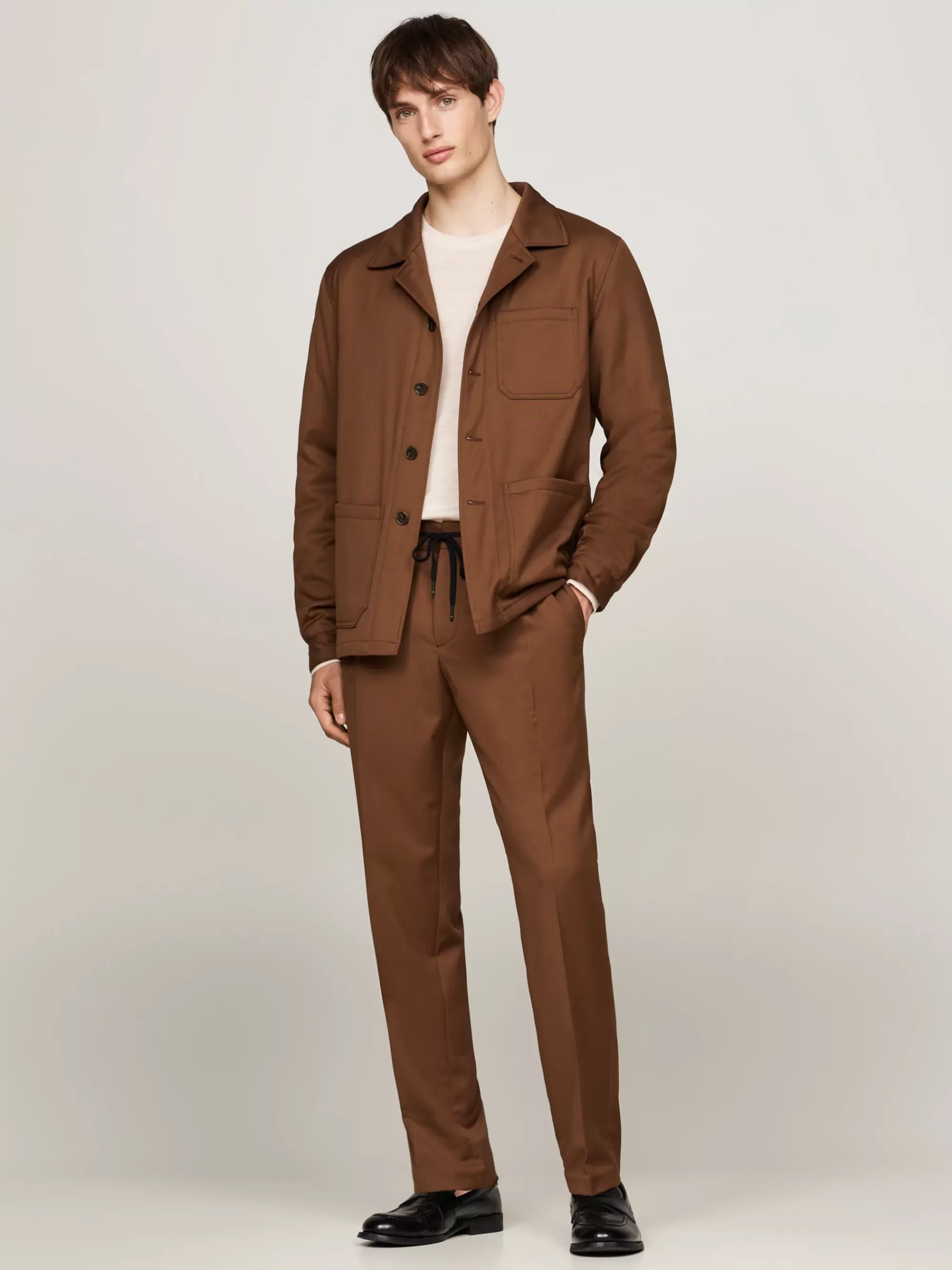 Jassen & Jacks*Tommy Hilfiger Padded Utility-jack BROWN