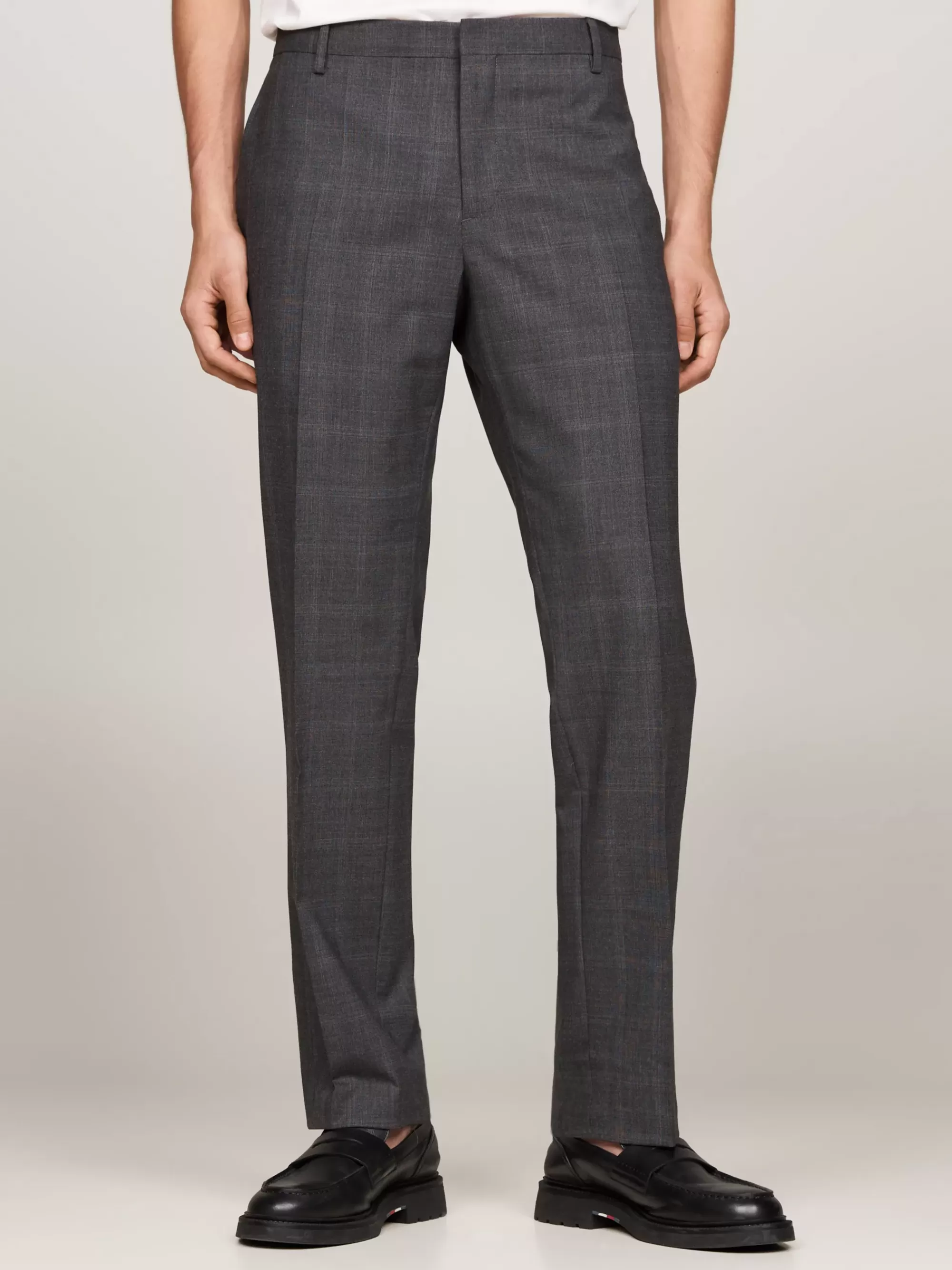 Broeken | Pakken & Tailored*Tommy Hilfiger Pantalon Met Ruit GREY