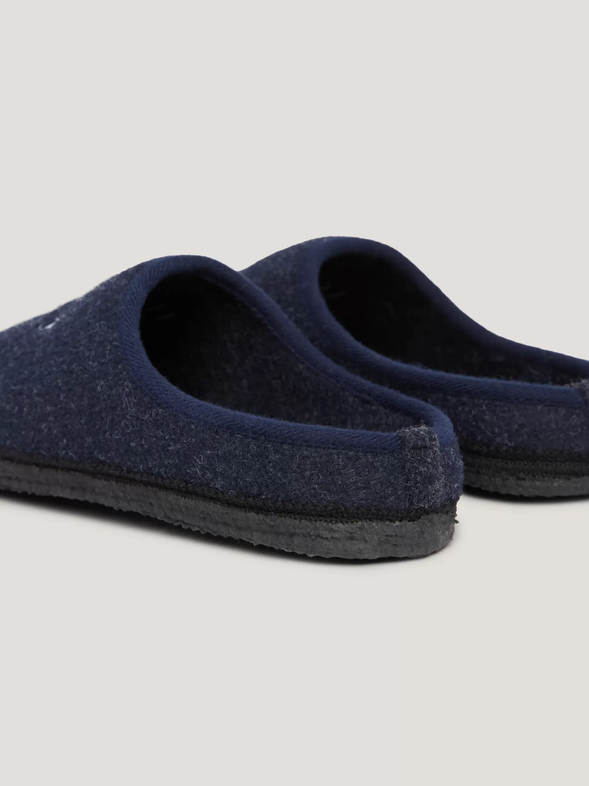 Schoenen & Accessoires*Tommy Hilfiger Pantoffel Met Geborduurd Logo BLUE