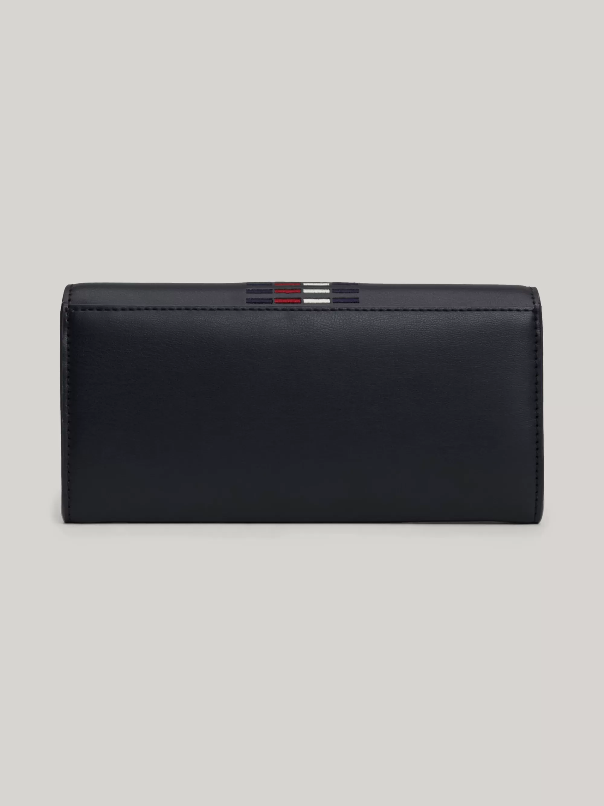 Portemonnees & Sleutelhangers*Tommy Hilfiger Portemonnee Met Flap En TH-monogram SPACE BLUE
