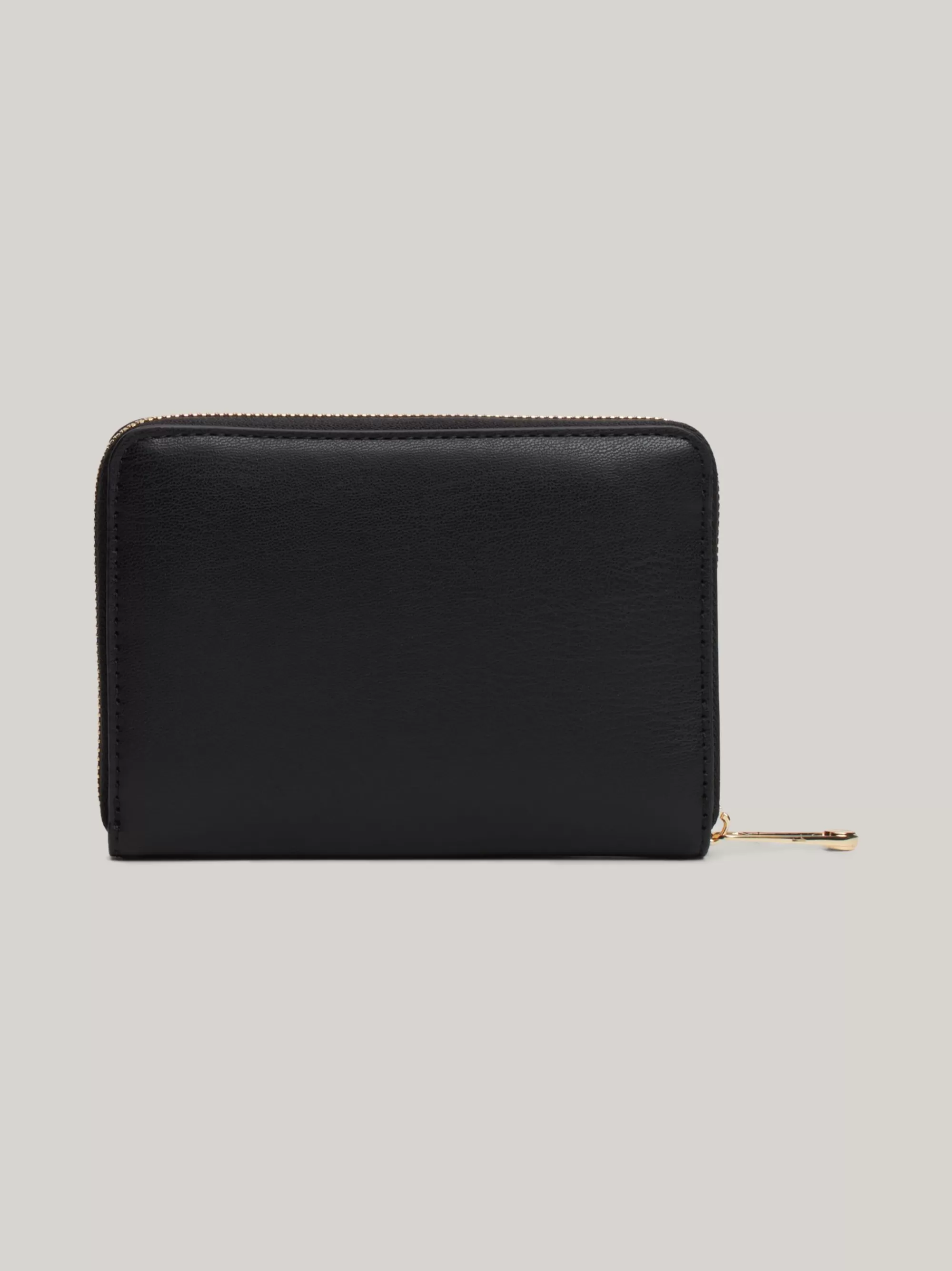 Portemonnees & Sleutelhangers*Tommy Hilfiger Portemonnee Met Rits En TH-monogram BLACK
