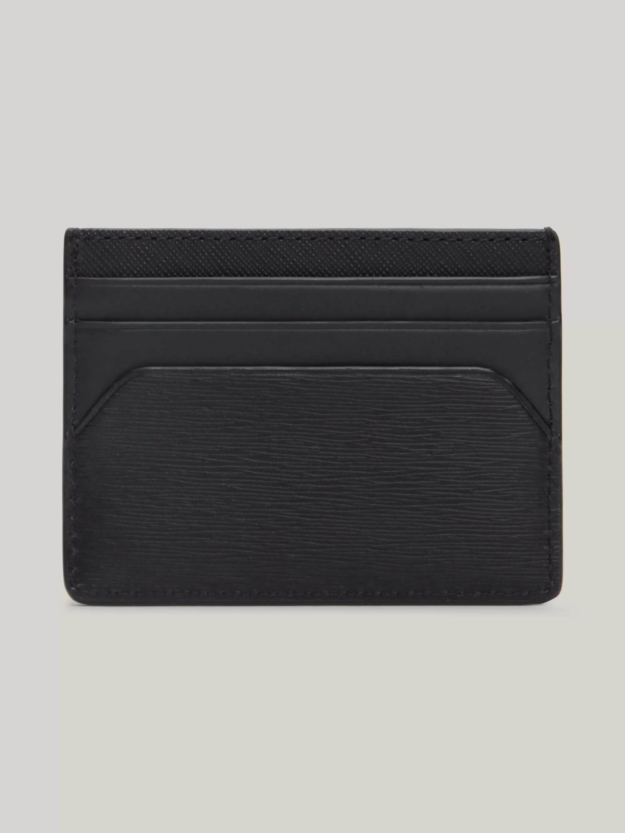 Portemonnees & Sleutelhangers*Tommy Hilfiger Premium Business Leren Creditcardhouder BLACK