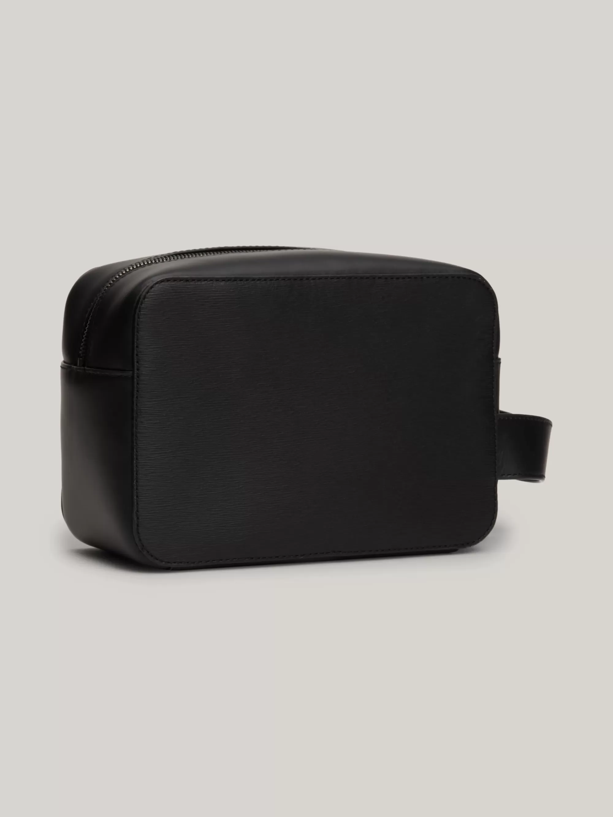Toilettassen*Tommy Hilfiger Premium Business Leren Toilettas BLACK