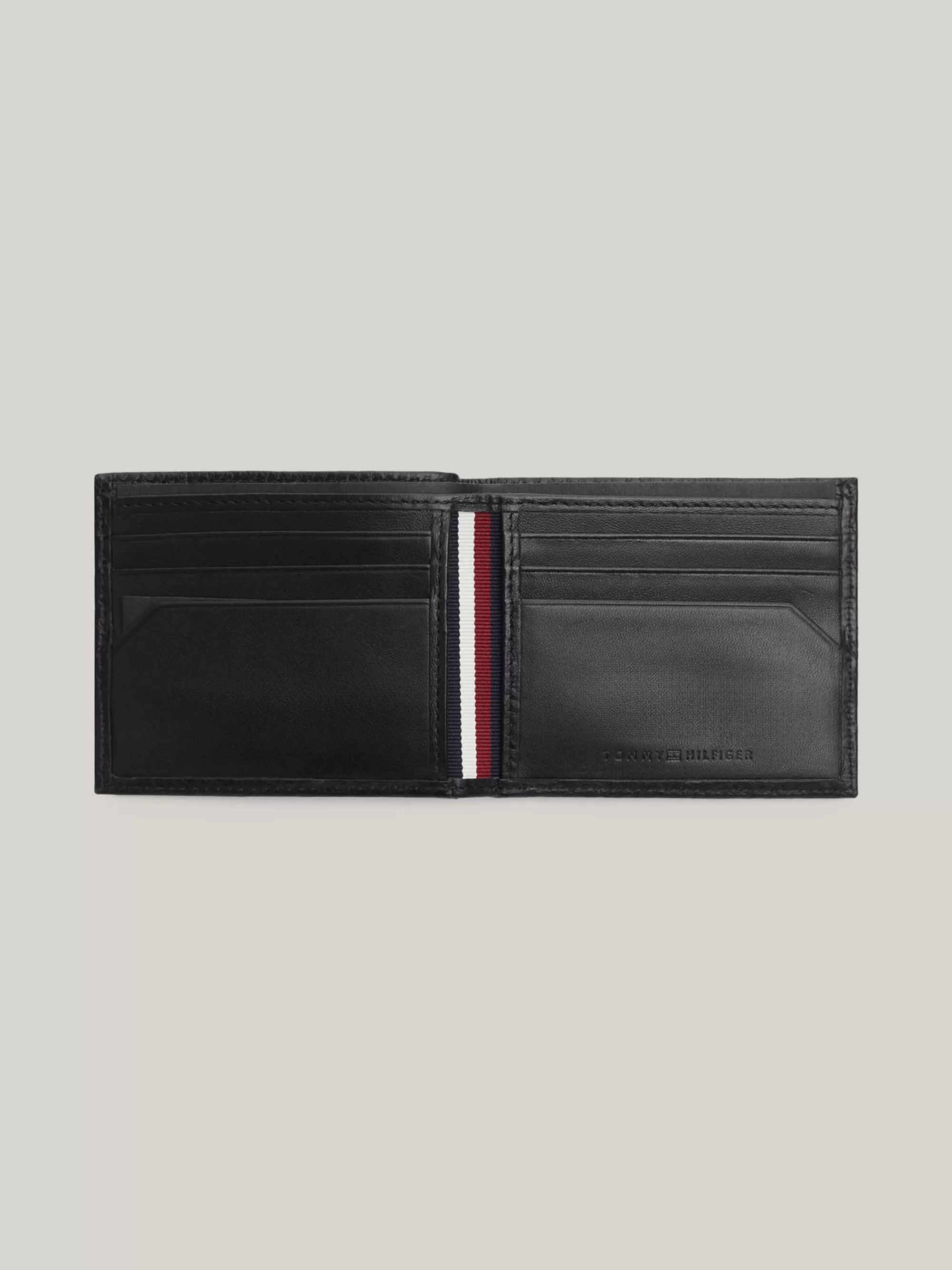 Portemonnees & Sleutelhangers*Tommy Hilfiger Premium Cadeauset Met Leren Portemonnee BLACK