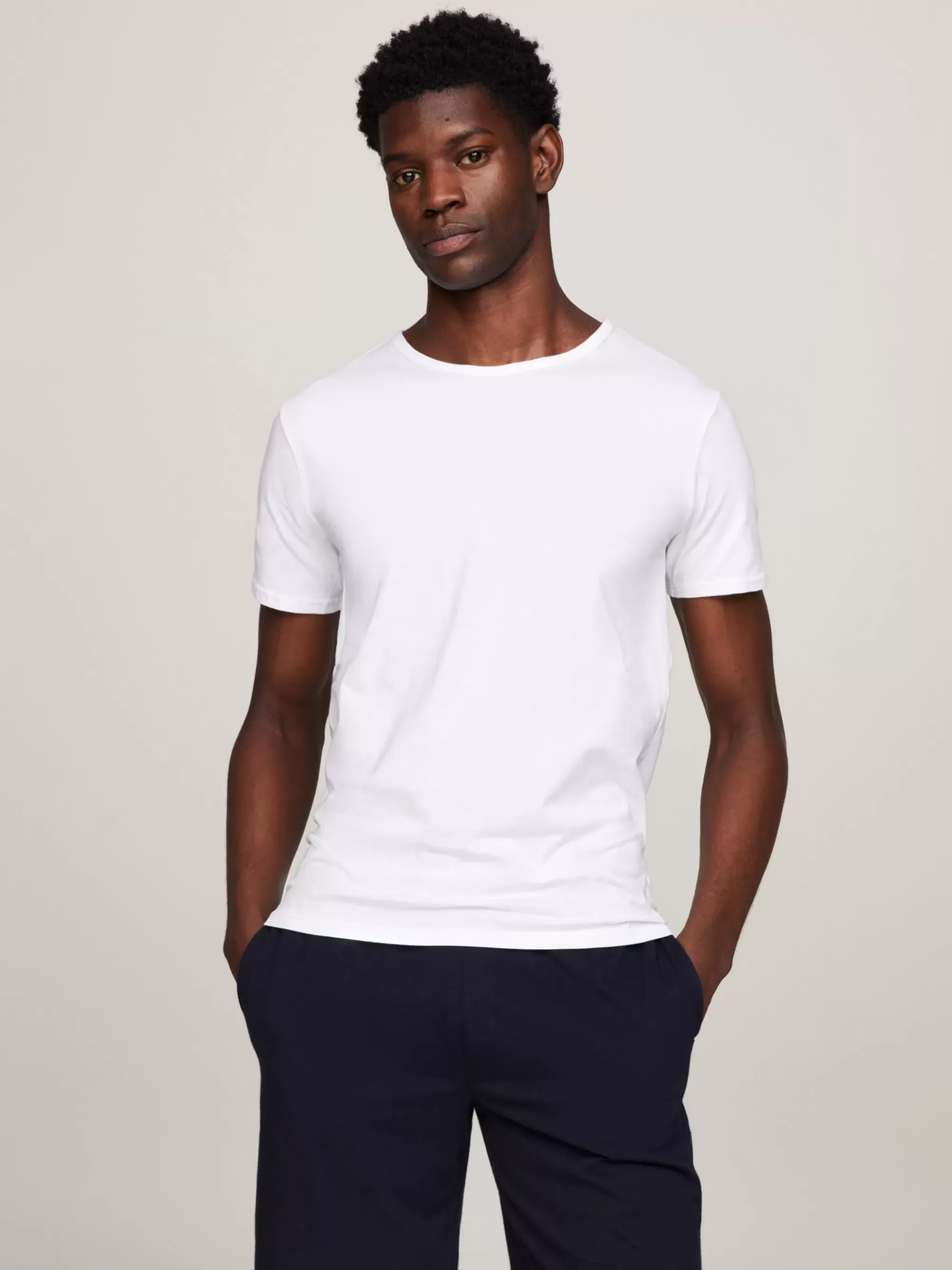 Loungewear | Multipacks*Tommy Hilfiger Premium Essential Set Van 3 Stretch-T-shirts WHITE/WHITE/WHITE