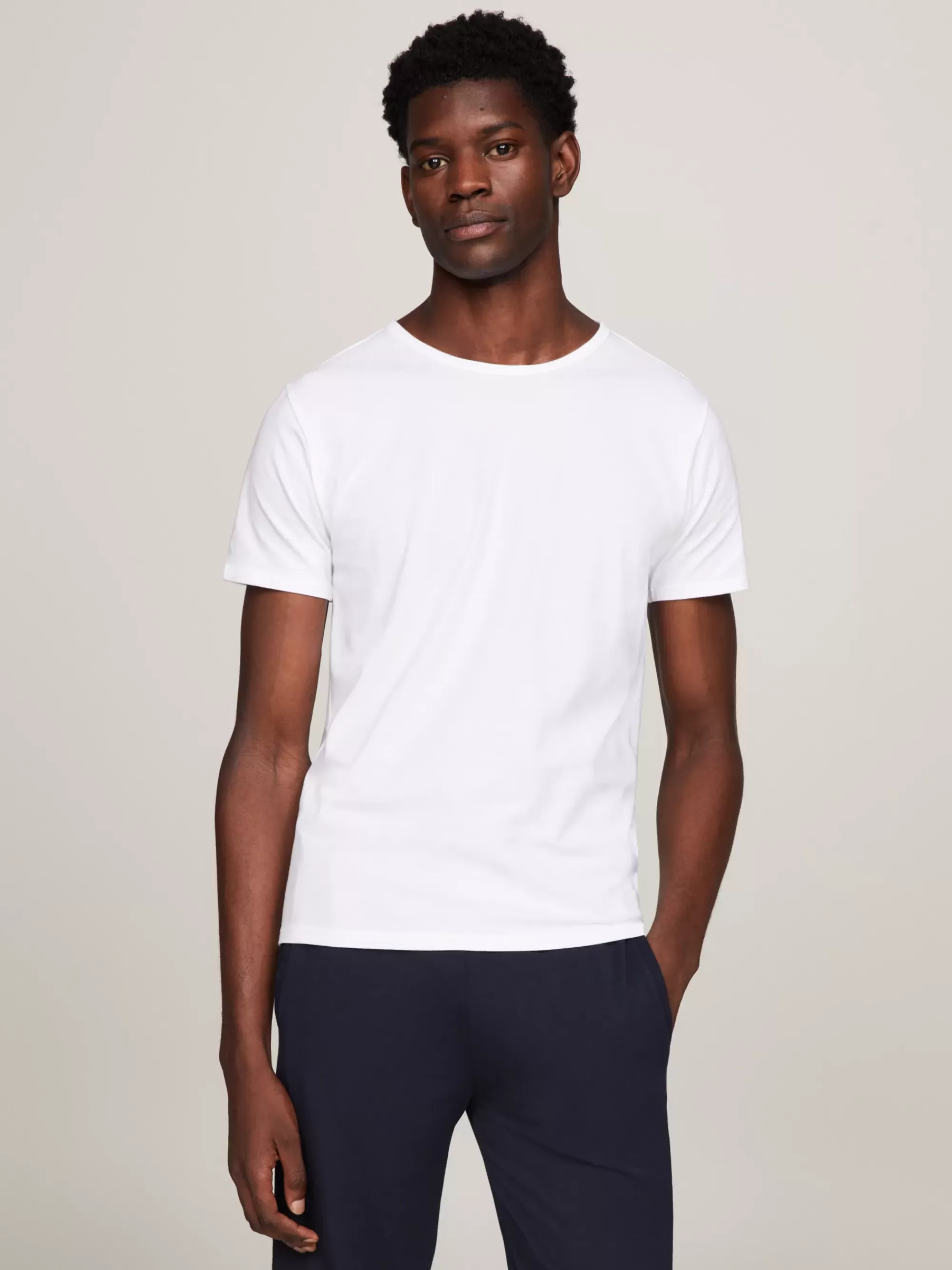 Loungewear | Multipacks*Tommy Hilfiger Premium Essential Set Van 3 Stretch-T-shirts BLACK / WHITE / GREY HEATHER