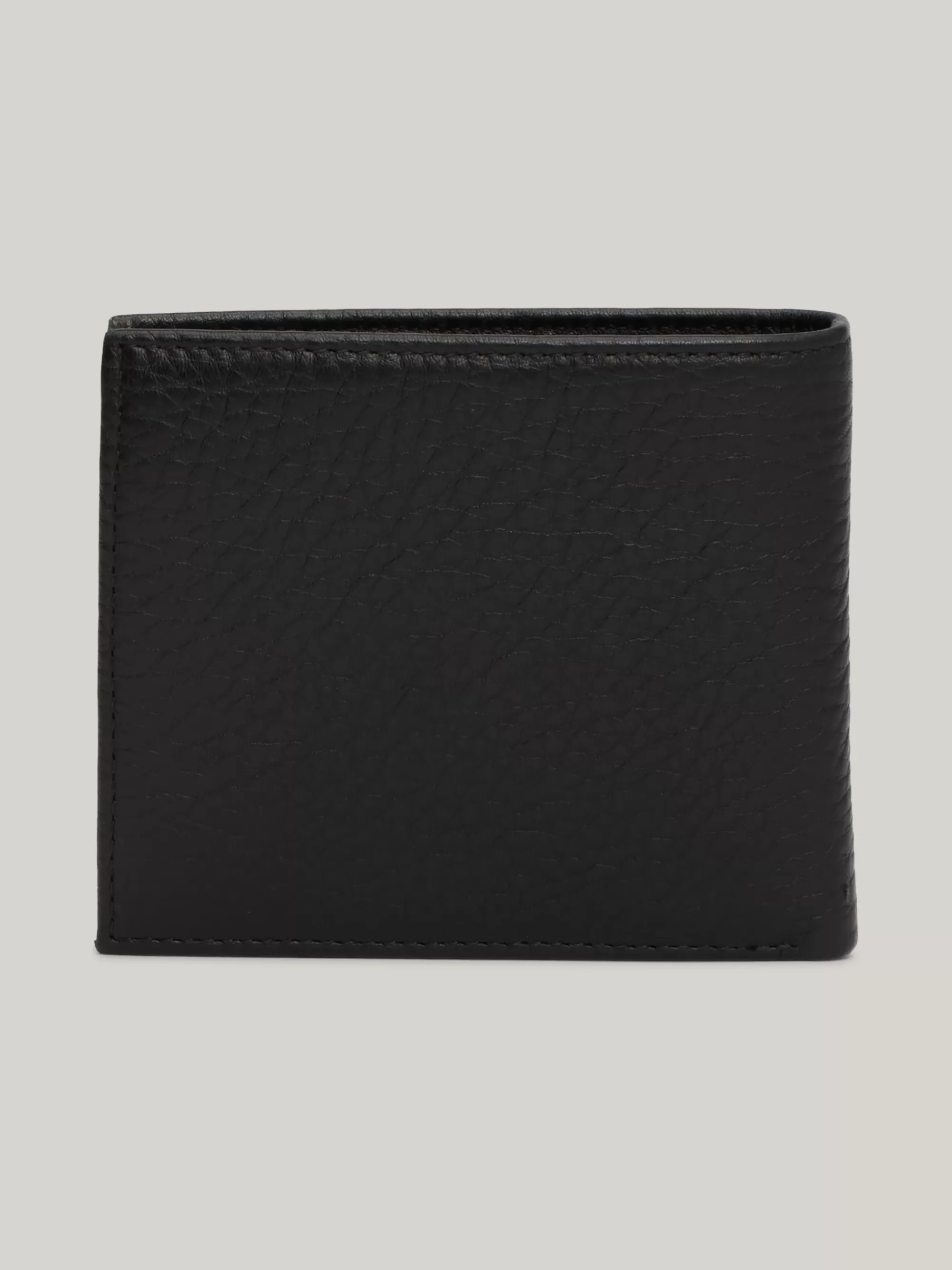 Portemonnees & Sleutelhangers*Tommy Hilfiger Premium Leren Creditcard- En Muntportemonnee BLACK