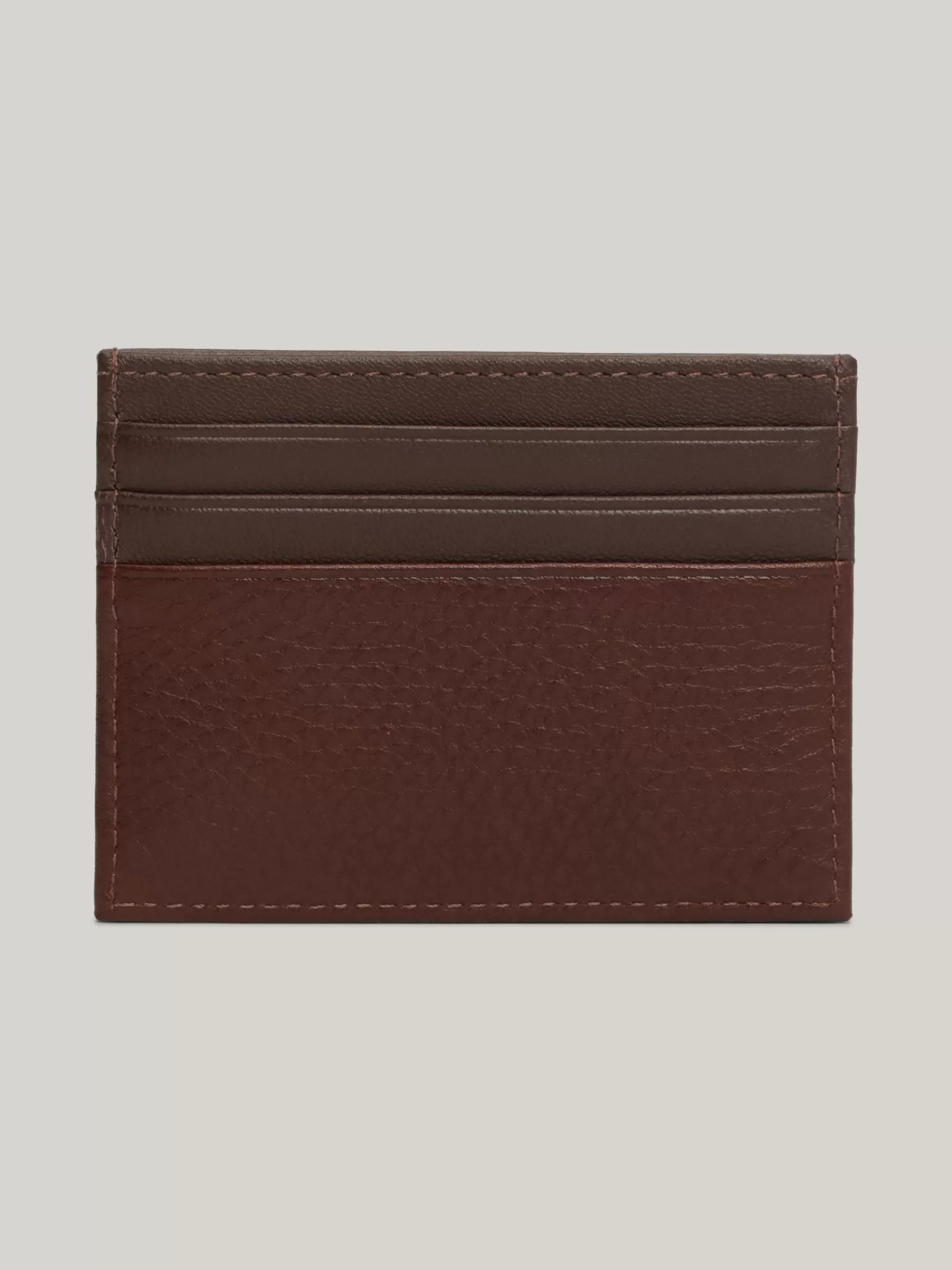 Portemonnees & Sleutelhangers*Tommy Hilfiger Premium Leren Creditcardhouder Met Logo COGNAC