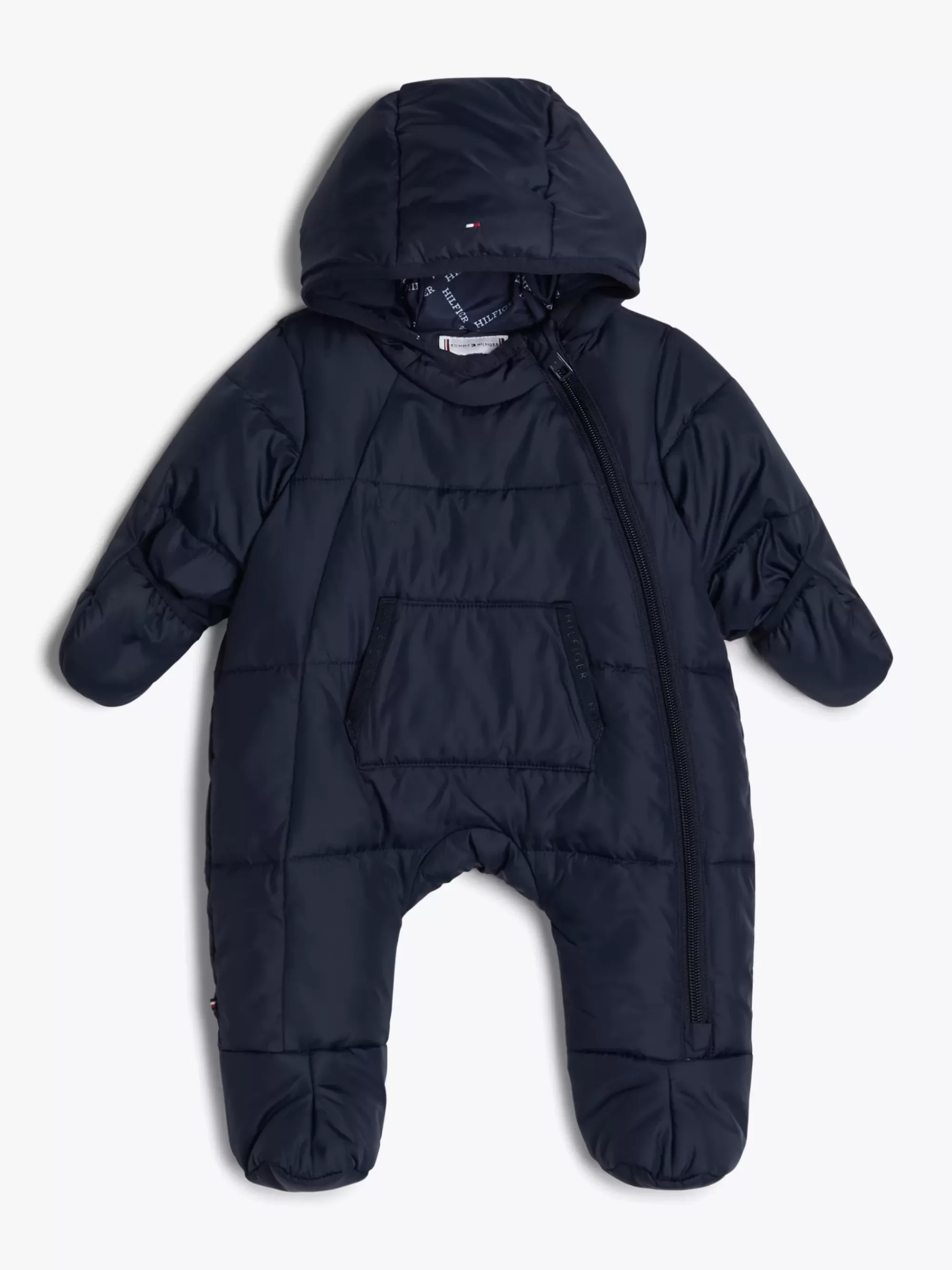 Meisjes | Jongens*Tommy Hilfiger Pufferjack Met Capuchon DESERT SKY