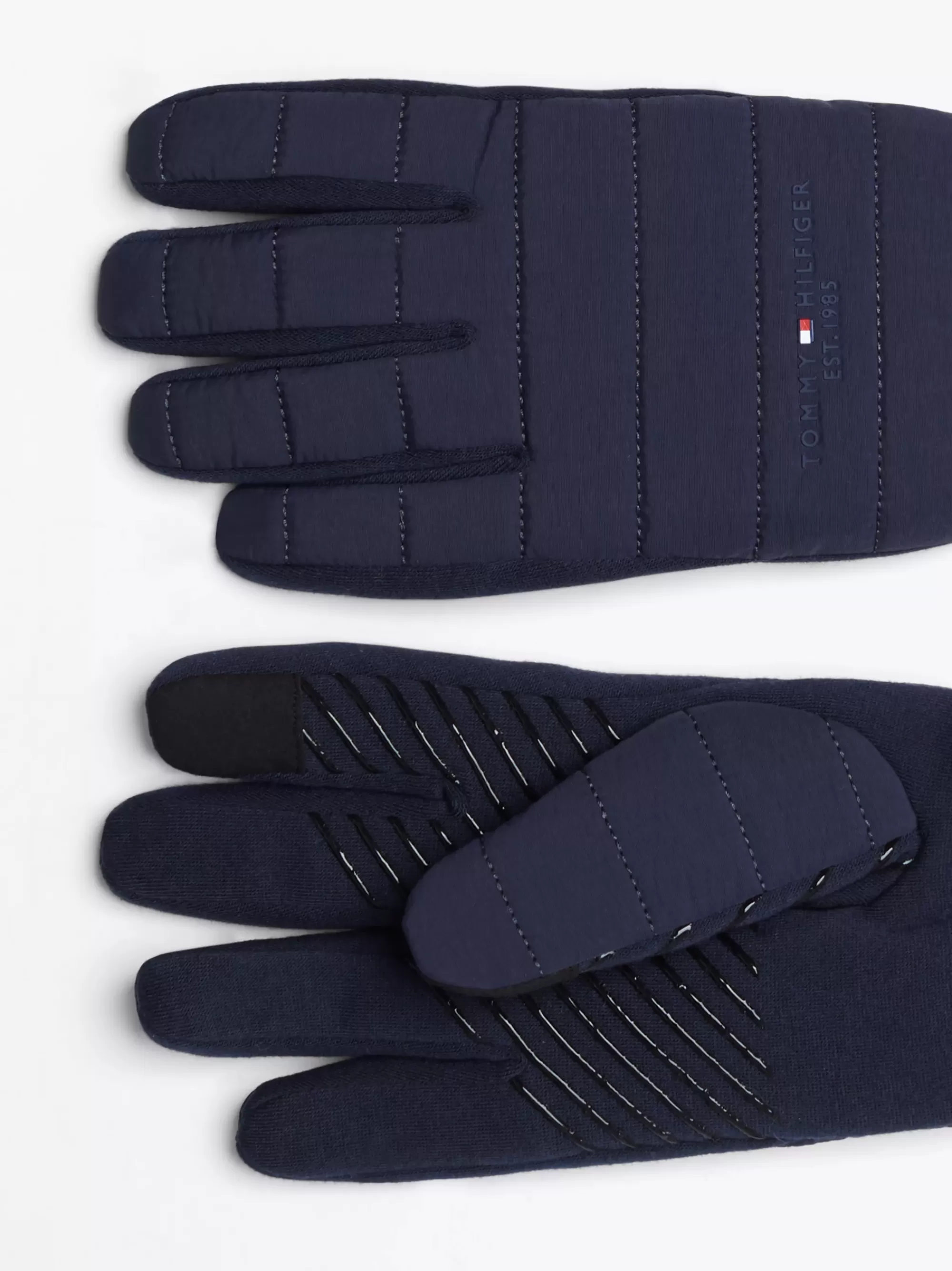 Mutsen, Handschoenen & Sjaals*Tommy Hilfiger Quilted Handschoenen Met Logo DESERT SKY