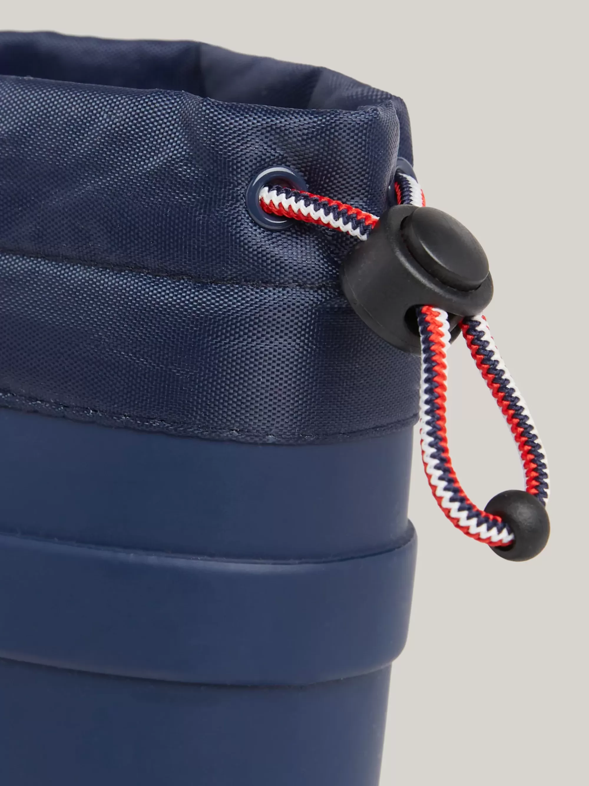 Schoenen & Accessoires*Tommy Hilfiger Regenlaars Met Profielzool En Trekkoord BLUE