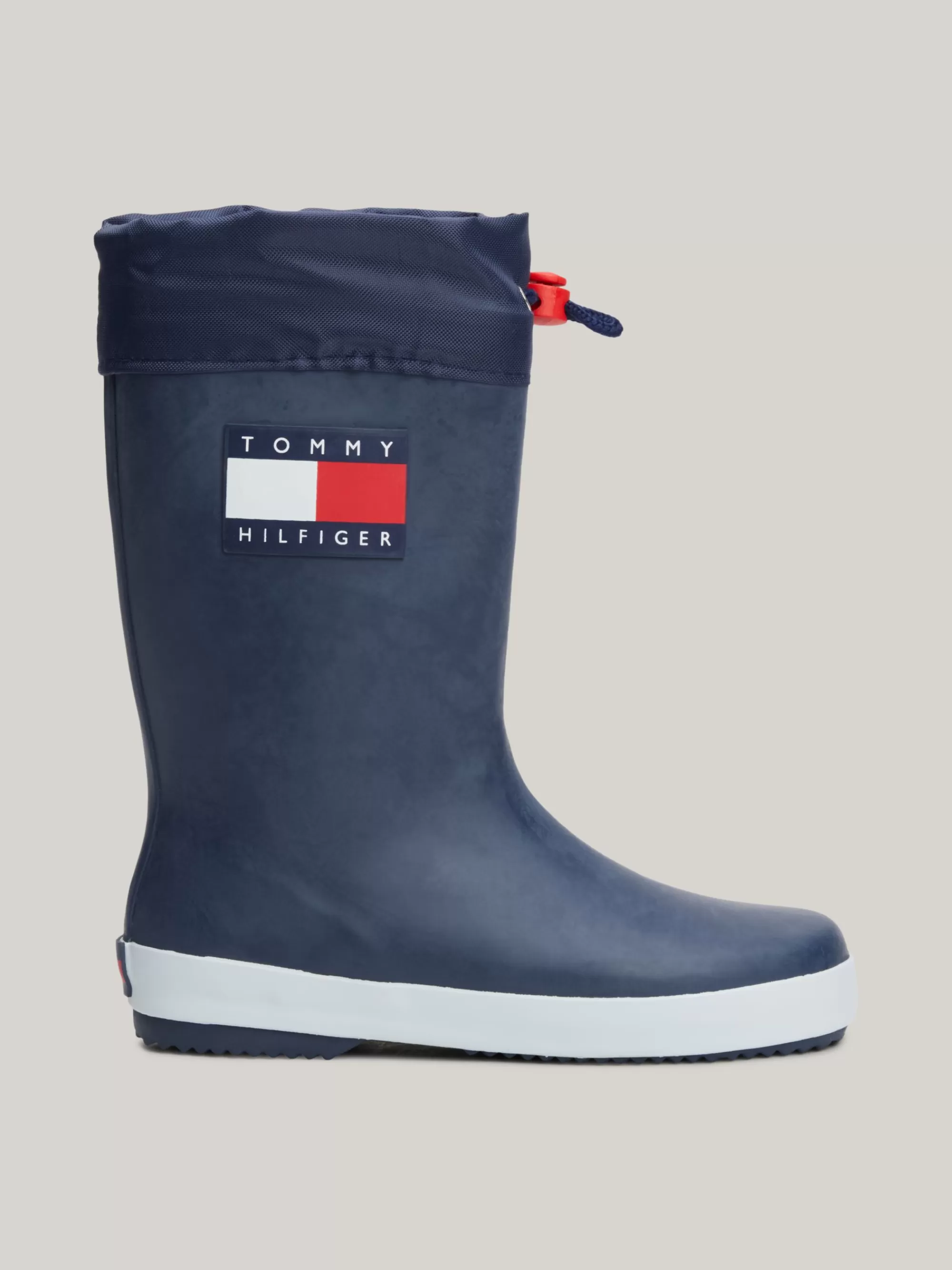 Schoenen & Accessoires*Tommy Hilfiger Regenlaars Met Trekkoord Met Stopper BLUE