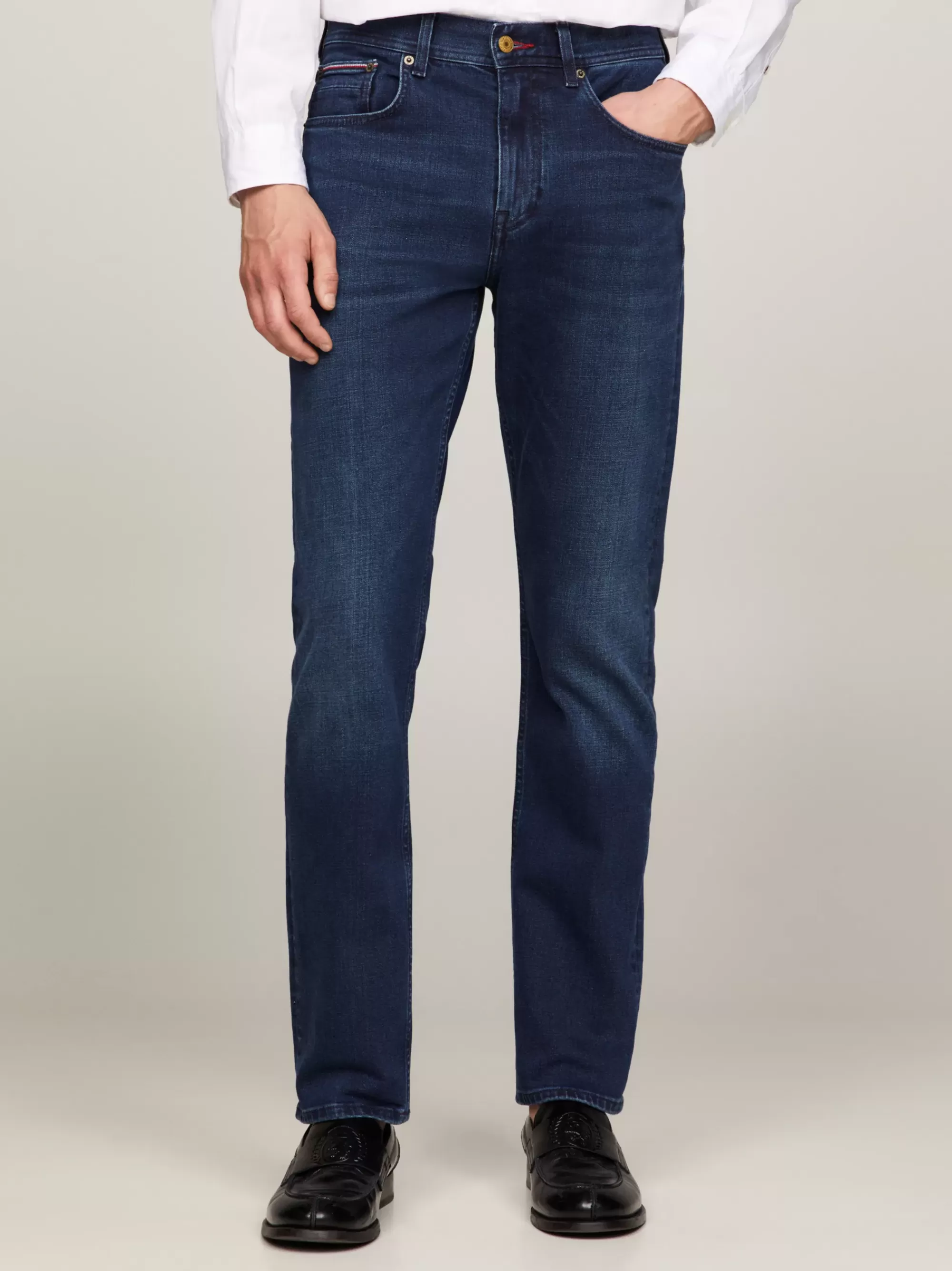 Jeans*Tommy Hilfiger Regular Straight Jeans Met Fading BRIDGER INDIGO
