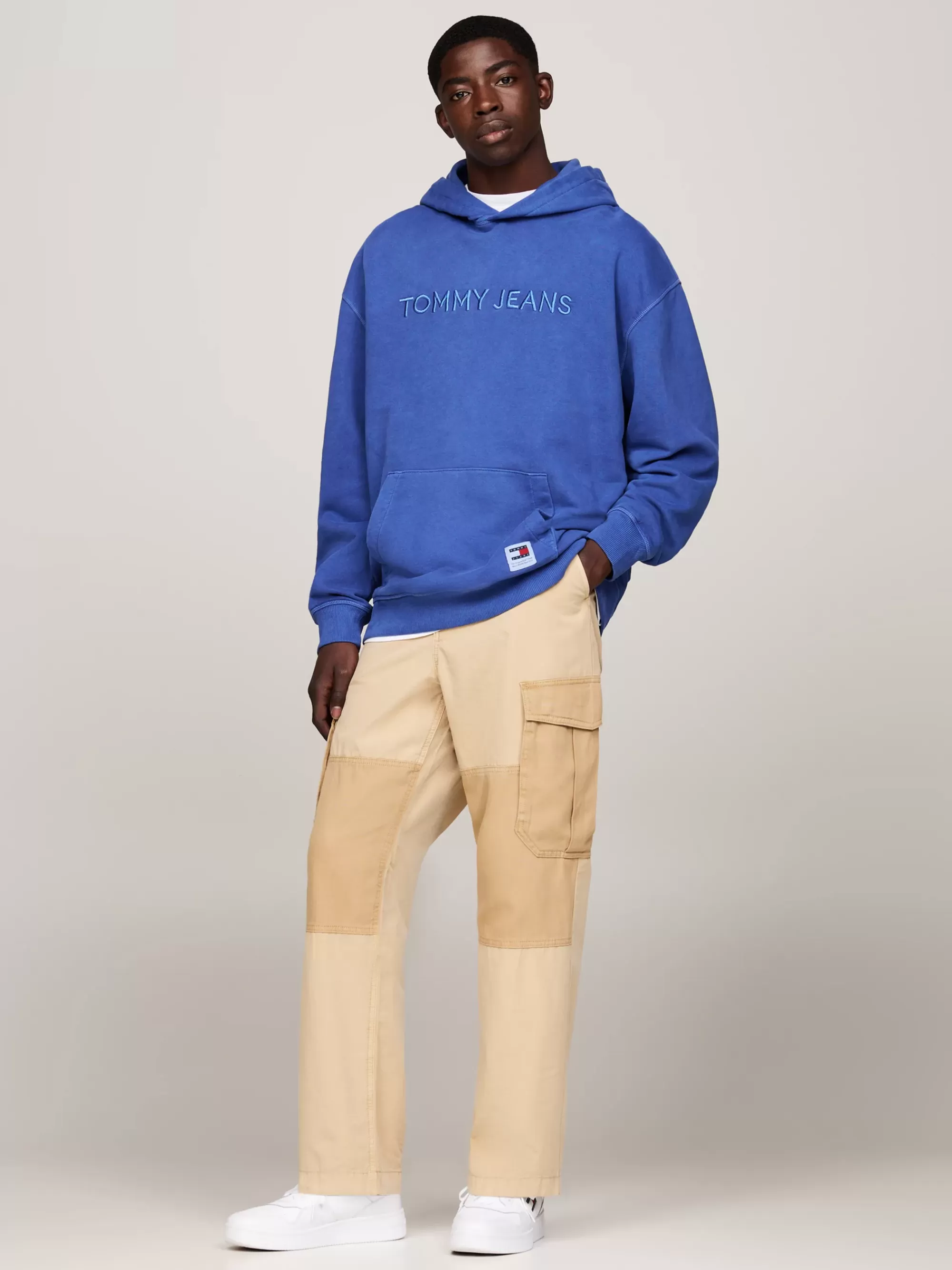 Sweatshirts & Hoodies*Tommy Hilfiger Relaxed Hoodie Met Geborduurd Logo BRIGHT BLUE