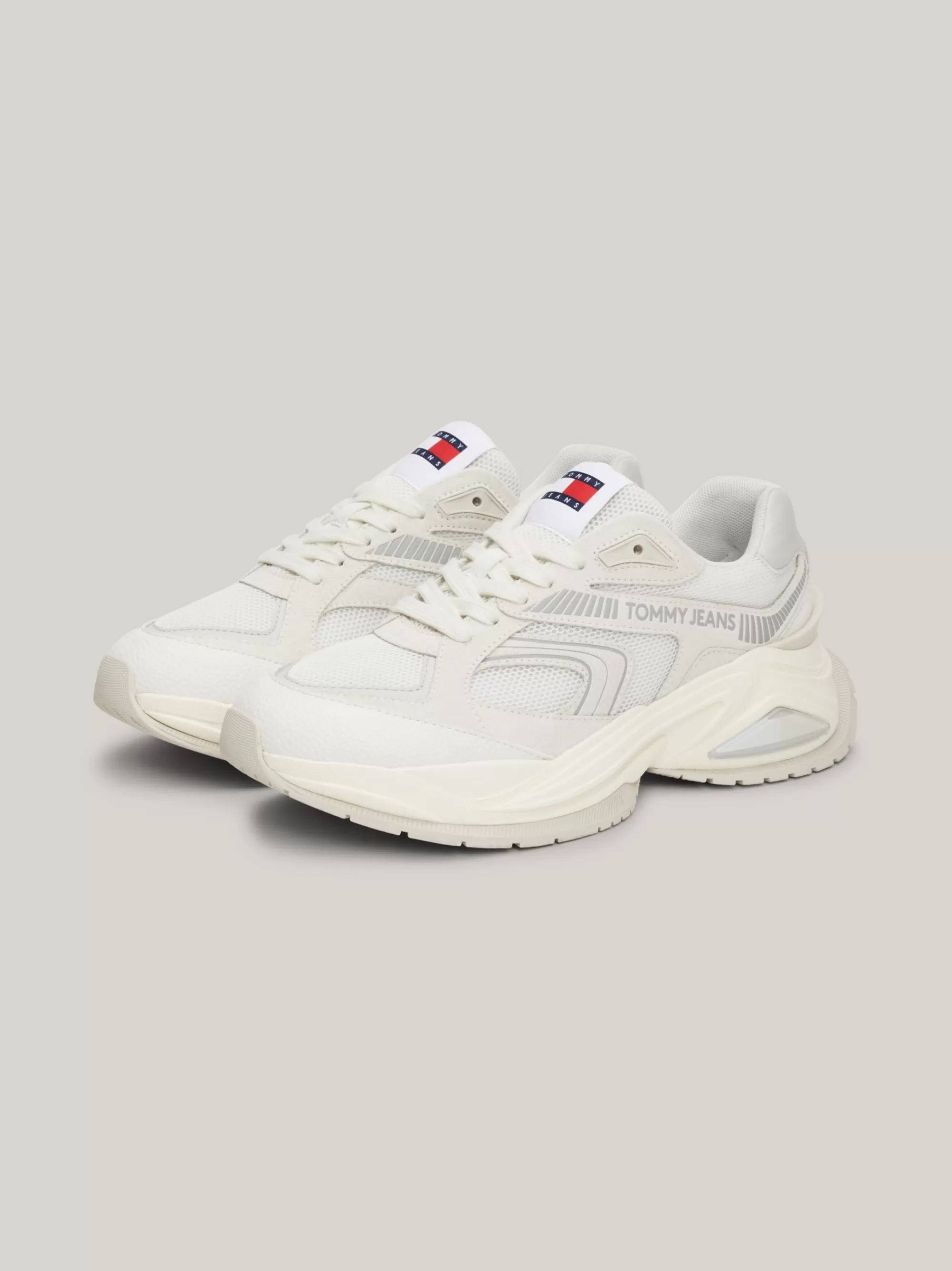 Sneakers*Tommy Hilfiger Retro Sneaker Van Suède ECRU