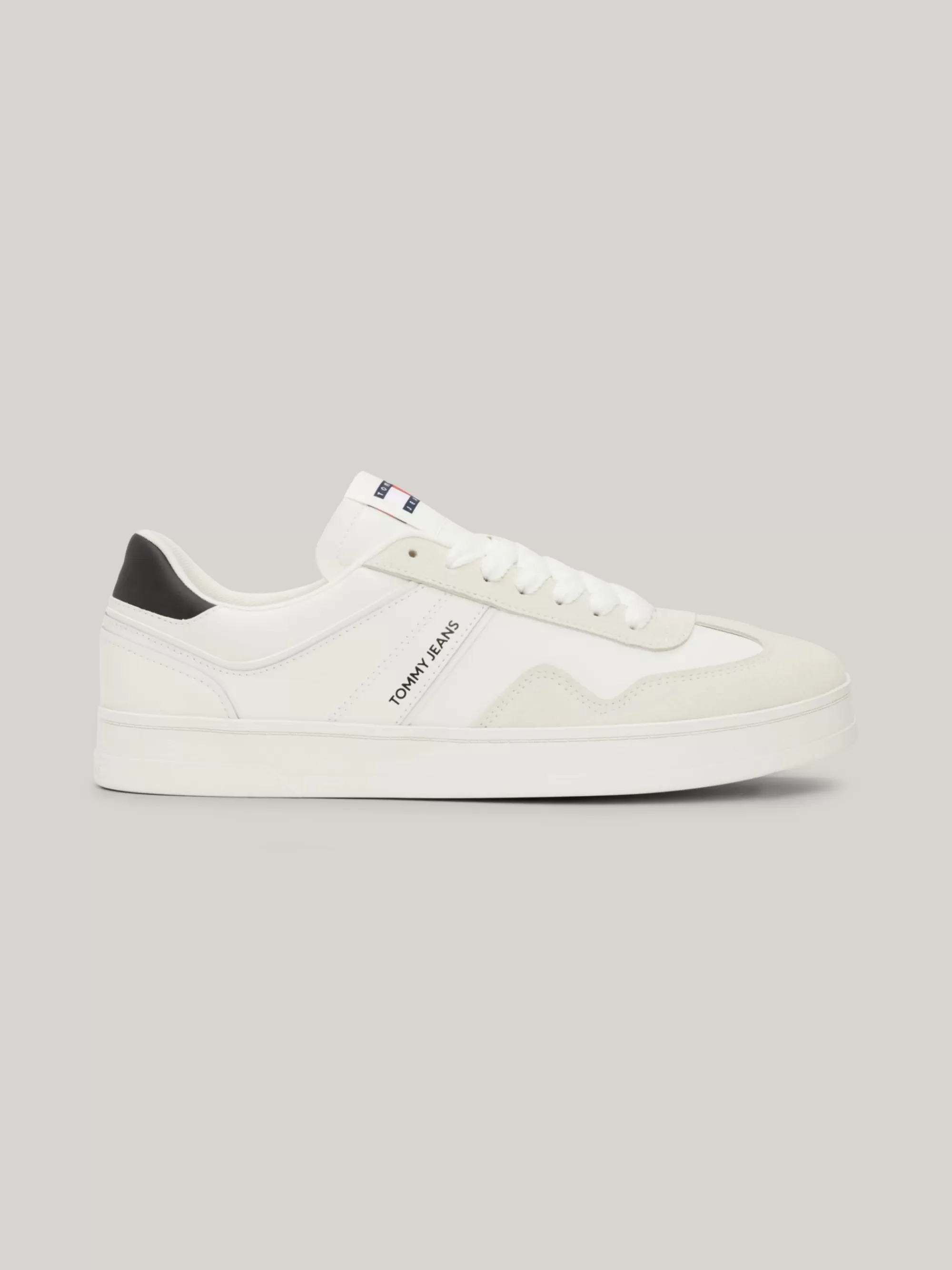 White Trainers | Sneakers*Tommy Hilfiger Retro Suède Sneaker Met Cupsole ECRU