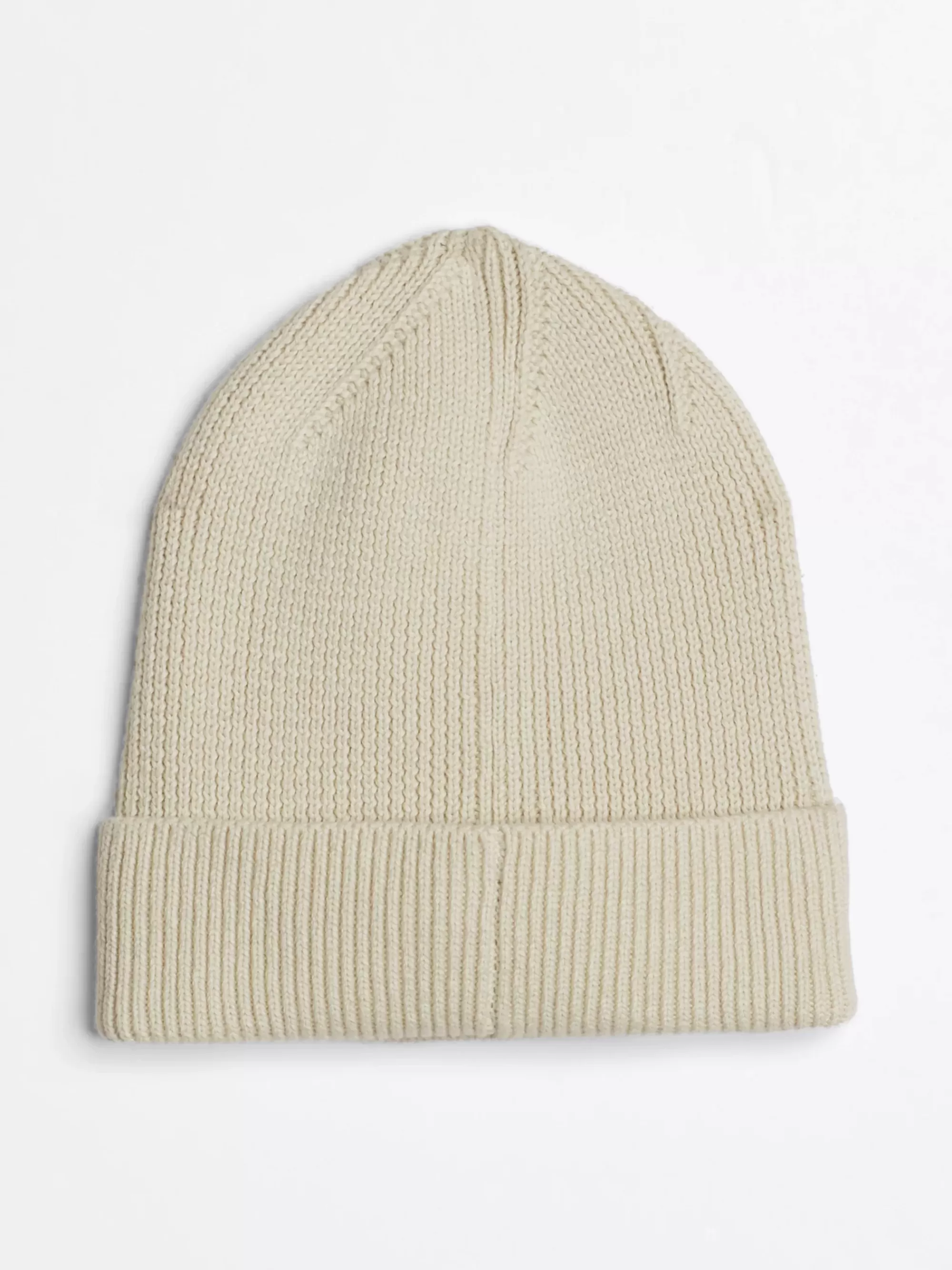 Mutsen | Mutsen & Sjaals*Tommy Hilfiger Ribgebreide Katoenen Beanie Met Vlag NEWSPRINT