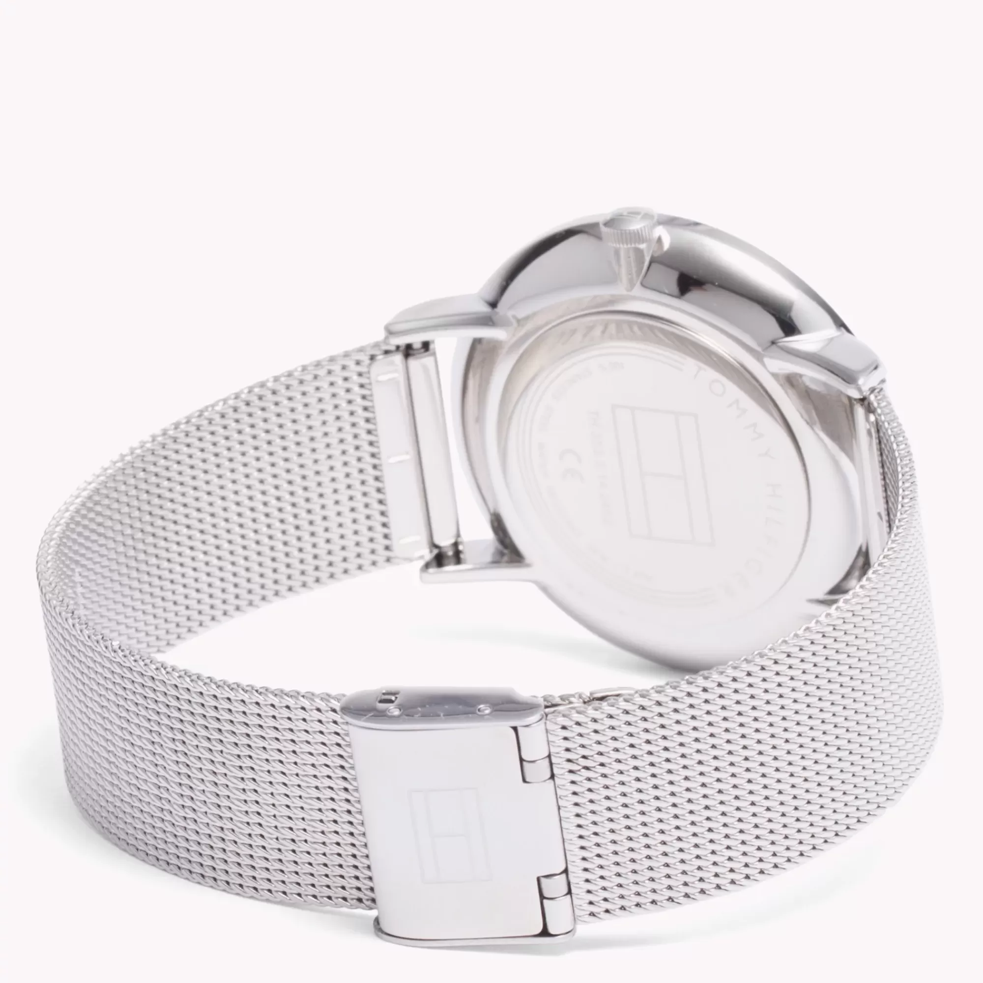 Horloges*Tommy Hilfiger Roestvrijstalen Horloge Met Drie Wijzerplaten STAINLESS STEEL