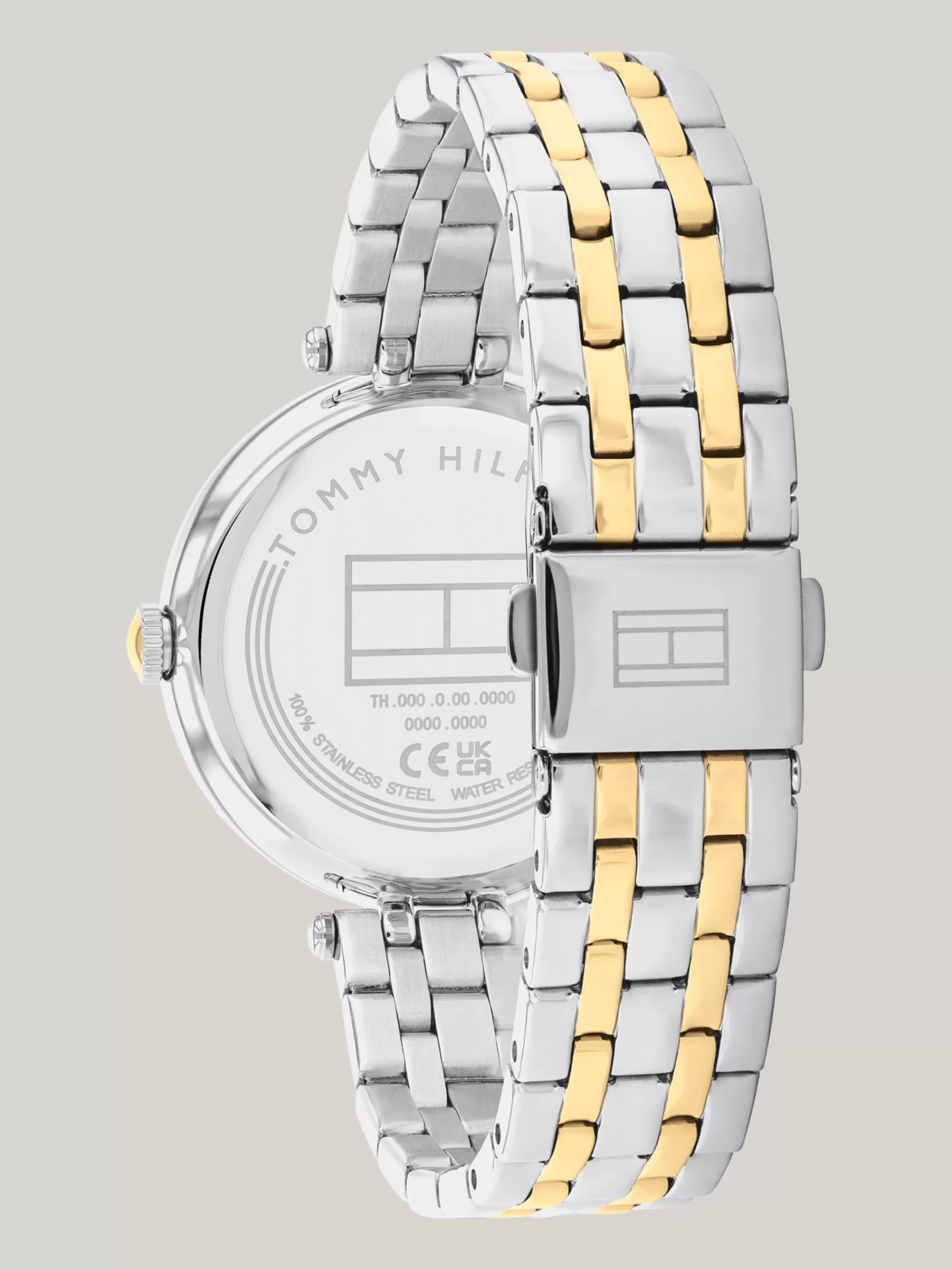 Horloges*Tommy Hilfiger Roséverguld Armbandhorloge TWO TONE