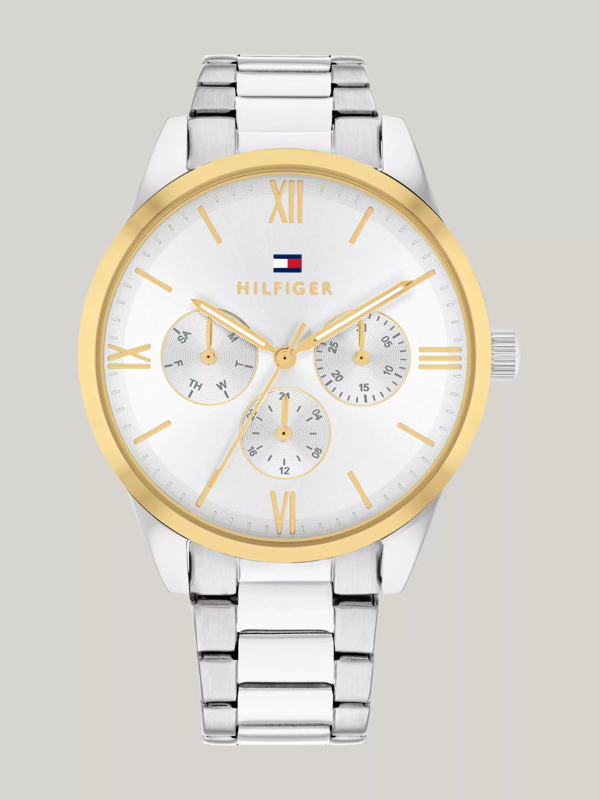Horloges*Tommy Hilfiger Roséverguld Roestvrijstalen Horloge SILVER