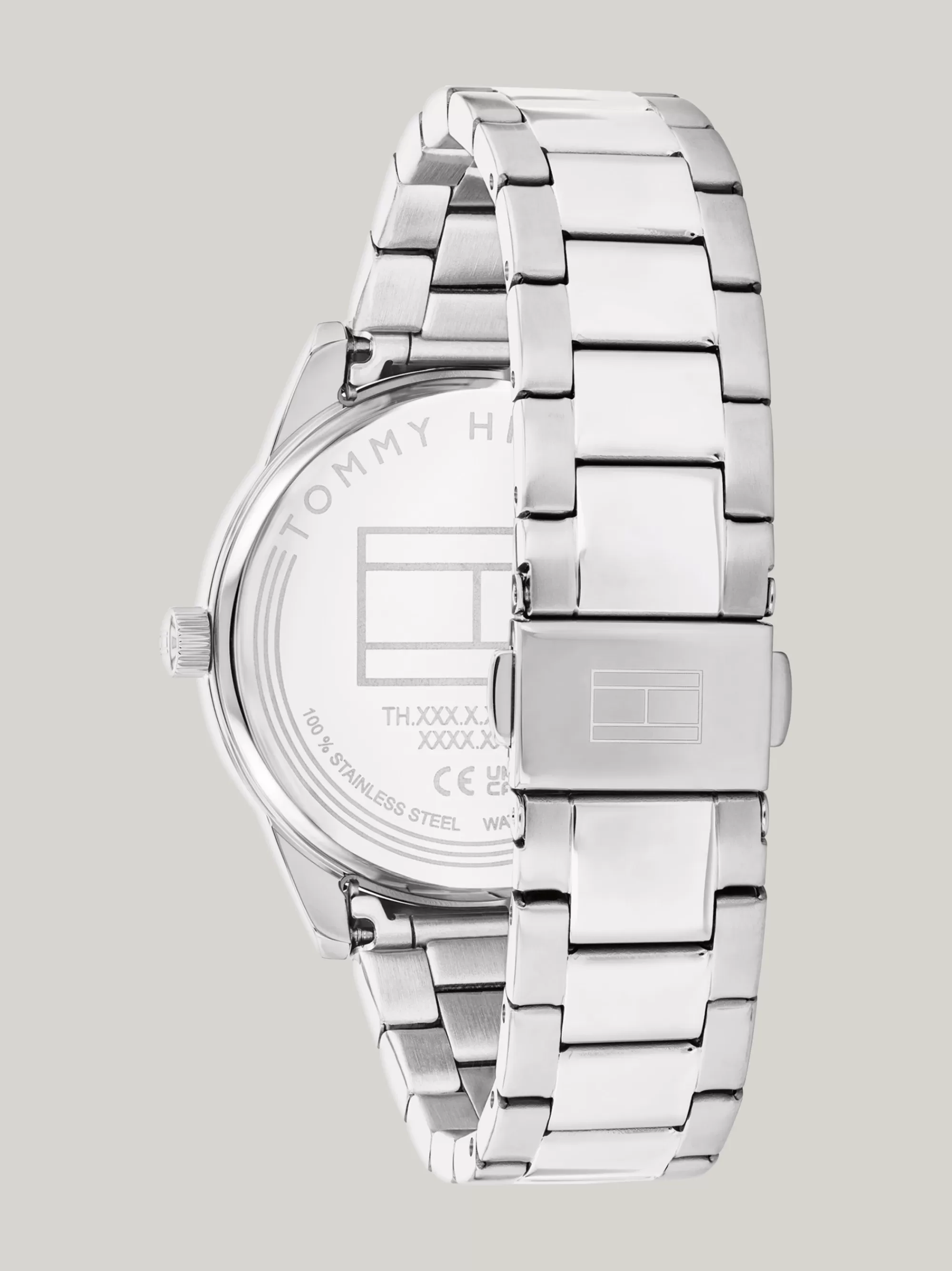Horloges*Tommy Hilfiger Roséverguld Roestvrijstalen Horloge SILVER