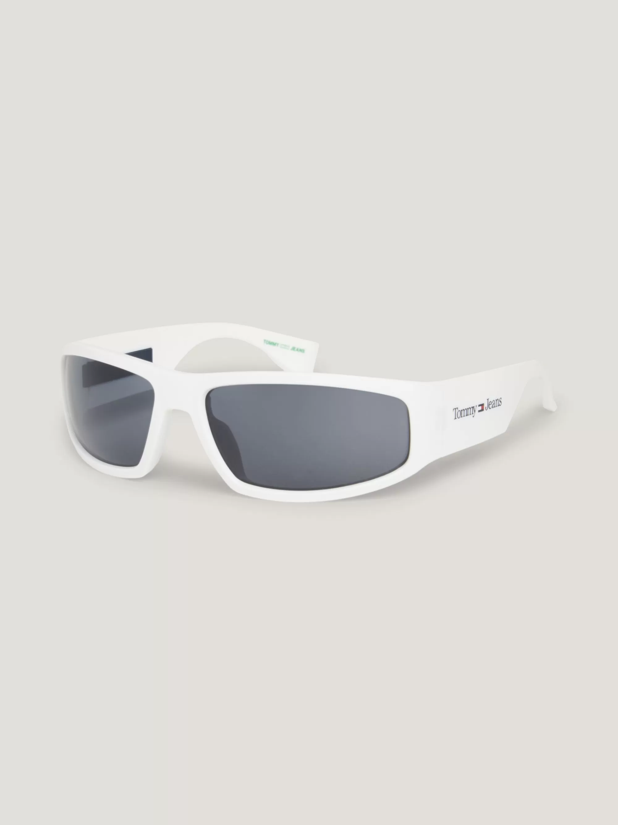 Zonnebrillen | Zonnebrillen*Tommy Hilfiger Roze Rechthoekige Zonnebril WHITE
