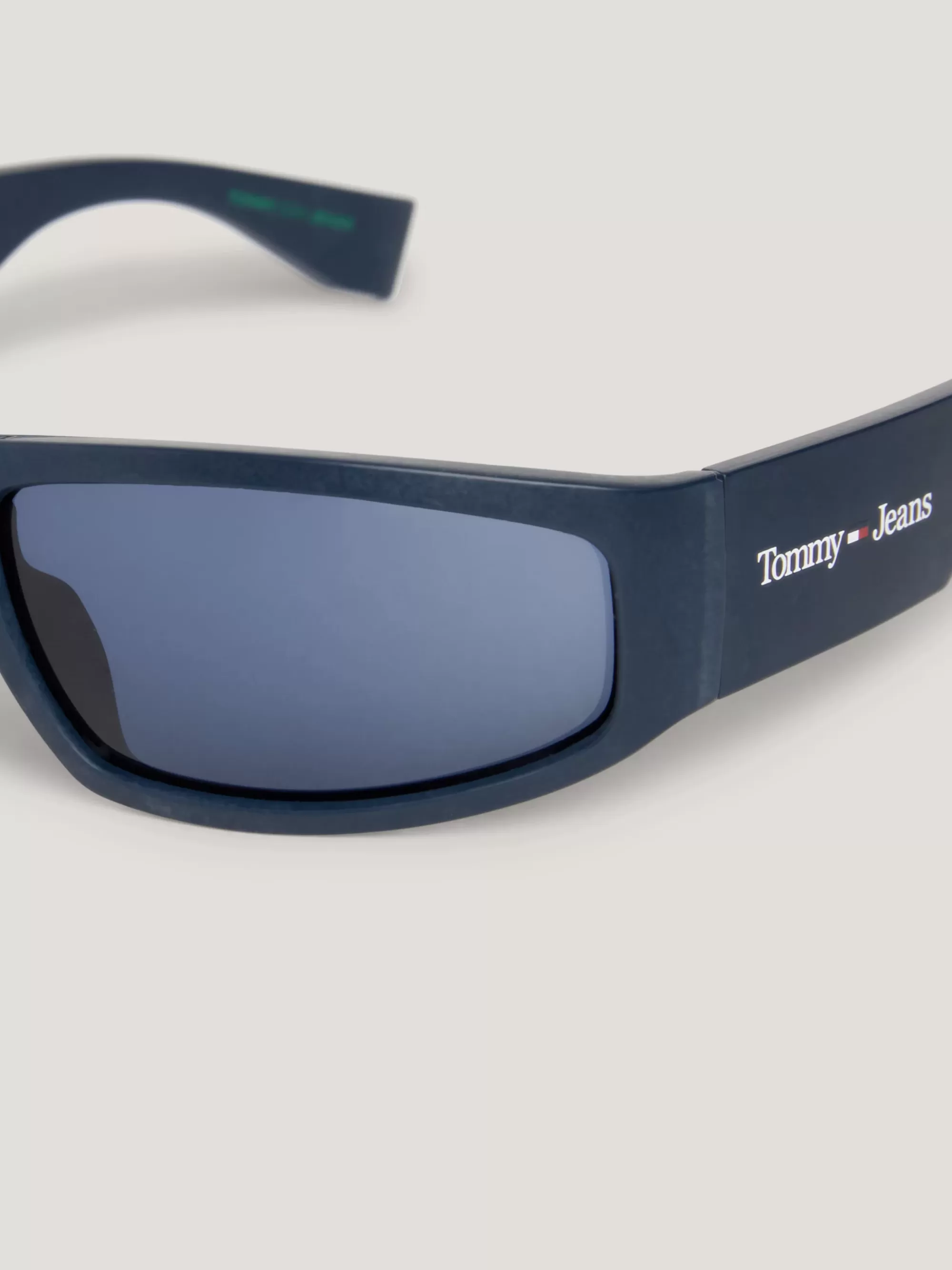 Zonnebrillen | Zonnebrillen*Tommy Hilfiger Roze Rechthoekige Zonnebril BLUE ANTIQUE BLUE