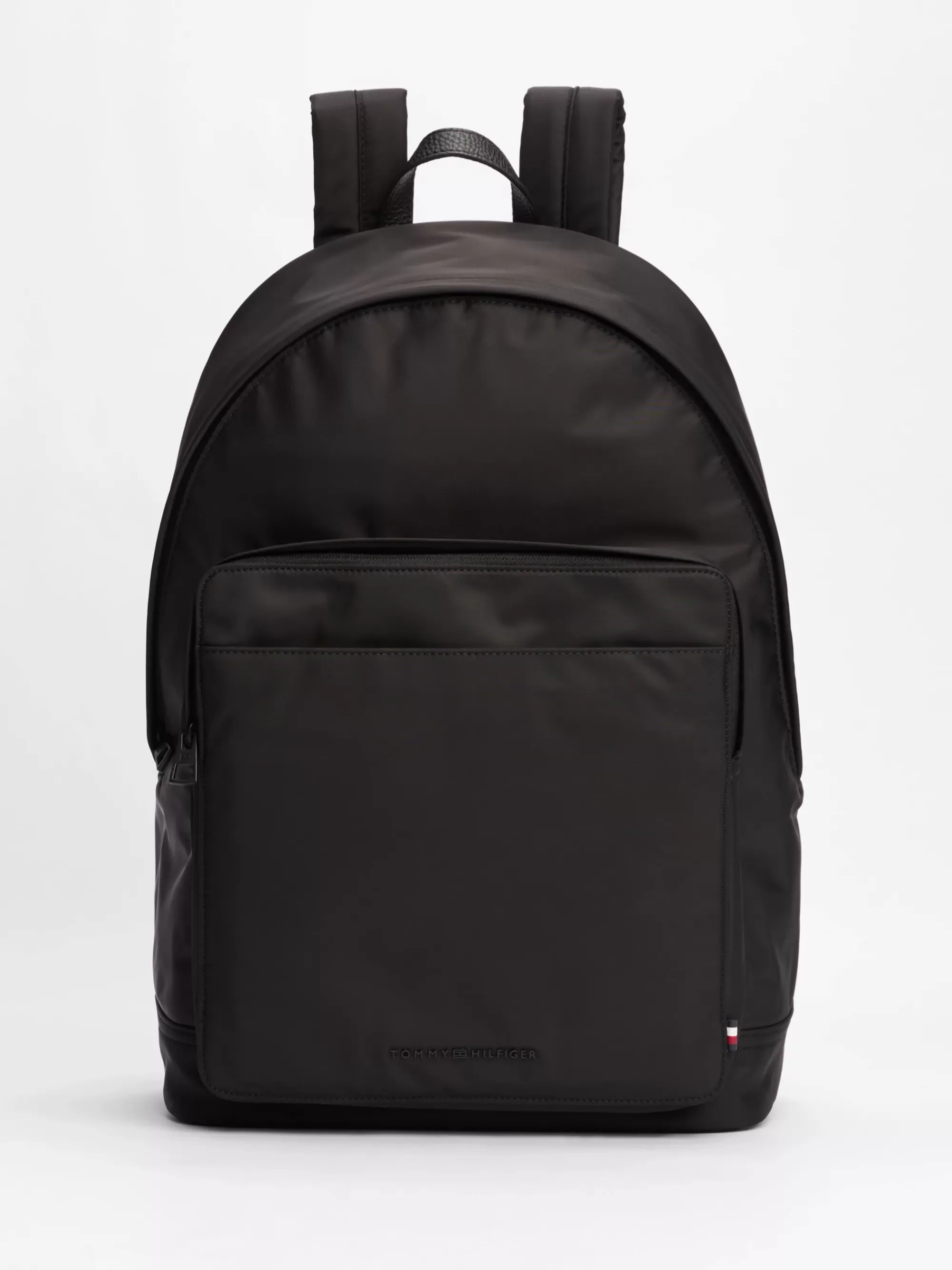 Rugzakken*Tommy Hilfiger Rugzak Met Bol-design En Getextureerd Logo BLACK