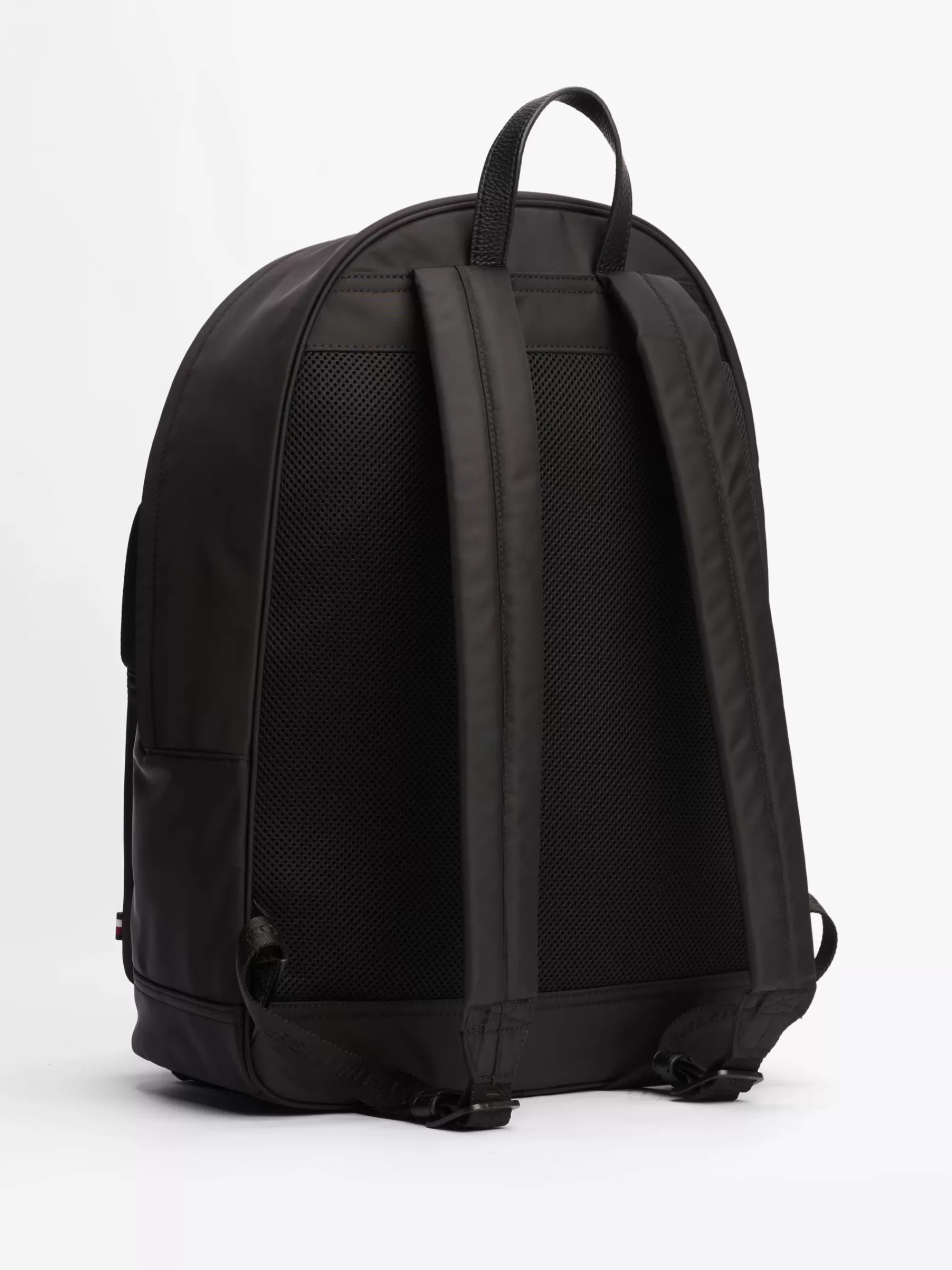 Rugzakken*Tommy Hilfiger Rugzak Met Bol-design En Getextureerd Logo BLACK