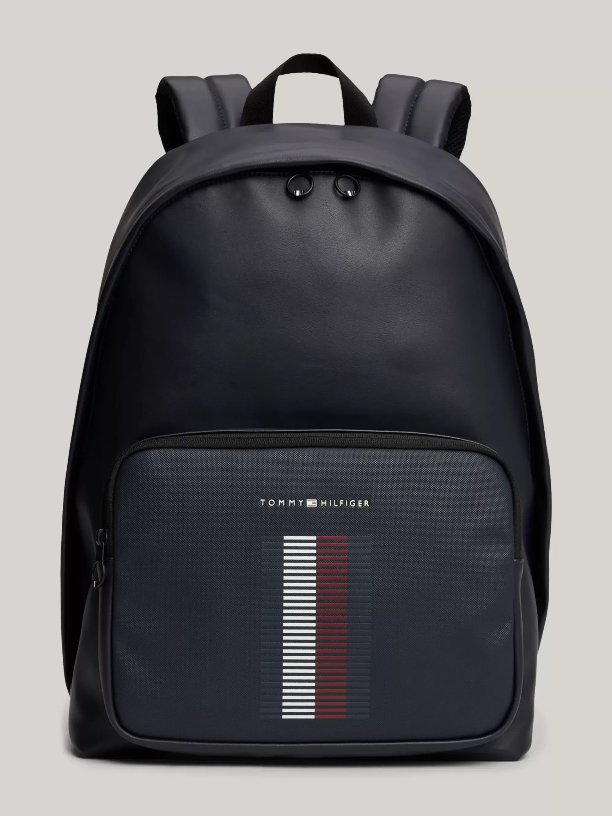 Rugzakken*Tommy Hilfiger Rugzak Met Piqué Voorvak SPACE BLUE