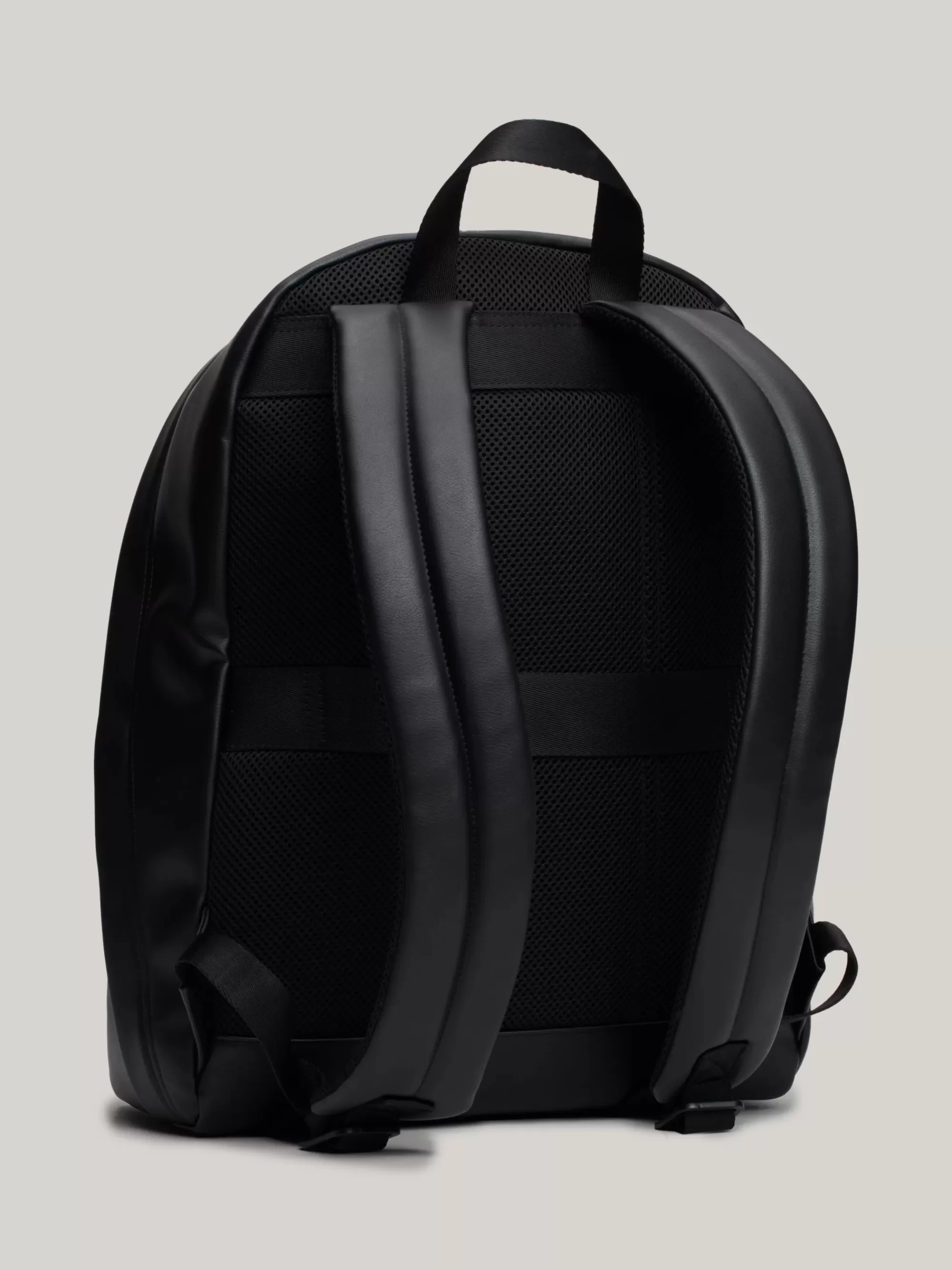 Rugzakken*Tommy Hilfiger Rugzak Met Piqué Voorvak BLACK