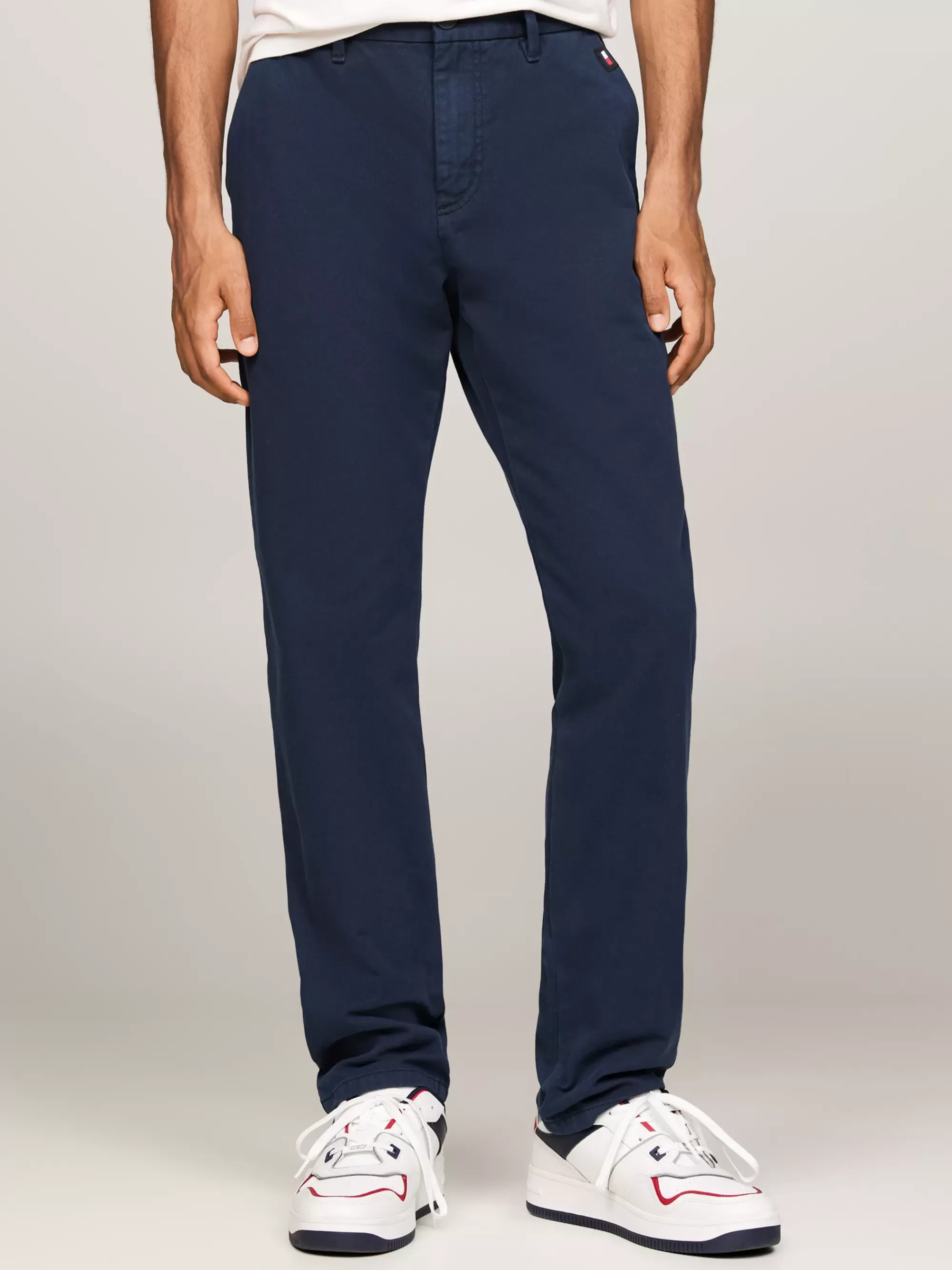 Broeken*Tommy Hilfiger Ryan Chino Van Twill DARK NIGHT NAVY