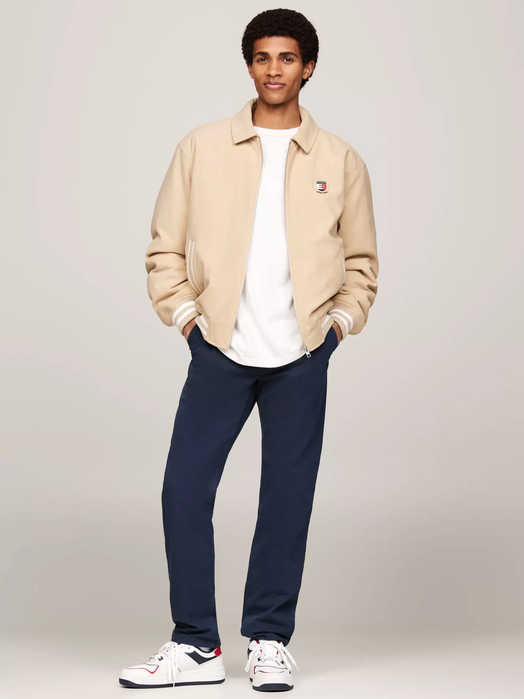 Broeken*Tommy Hilfiger Ryan Chino Van Twill DARK NIGHT NAVY